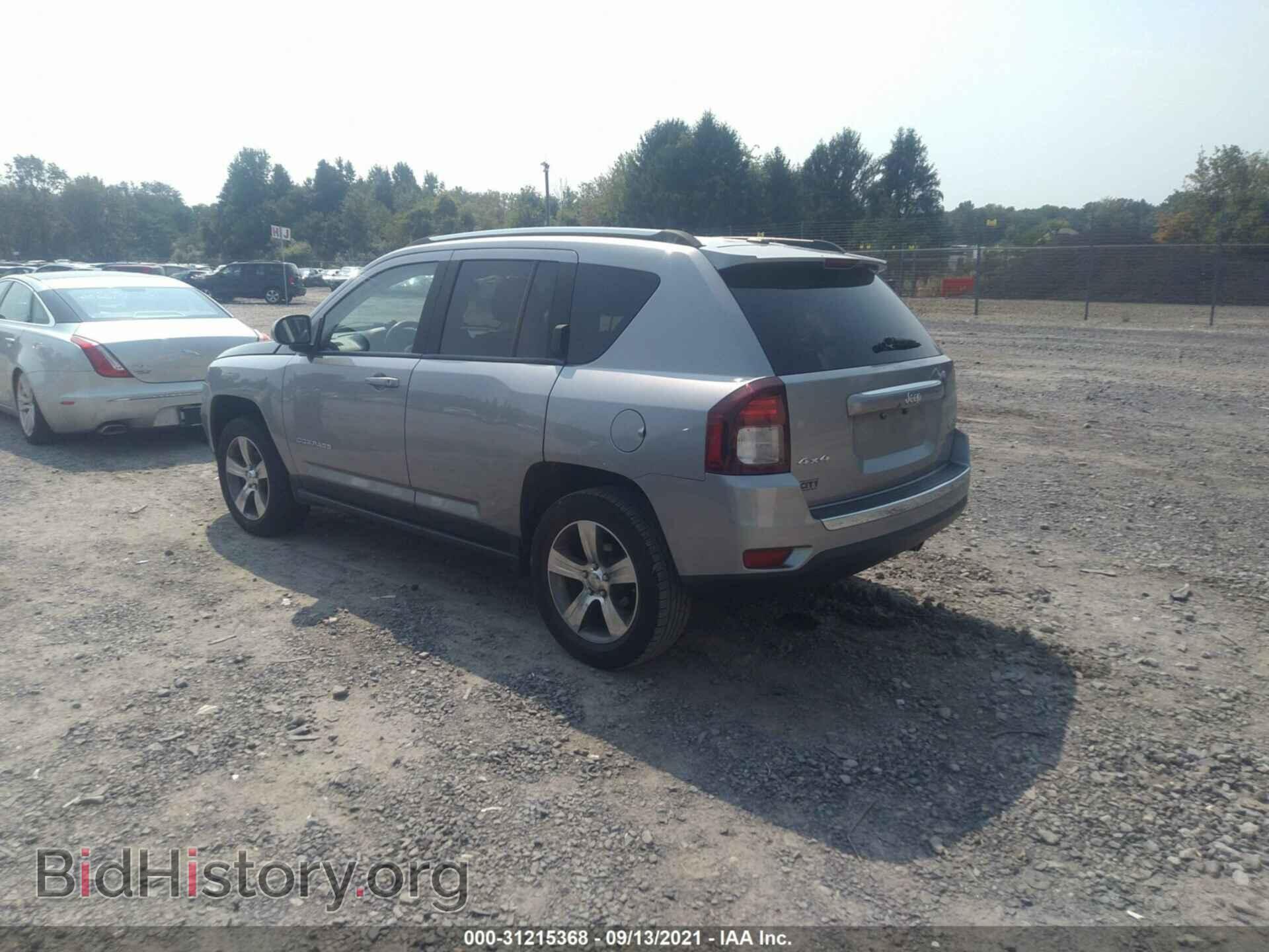 2016 JEEP COMPASS - VIN: 1C4NJDEBXGD724883 - Фото 3