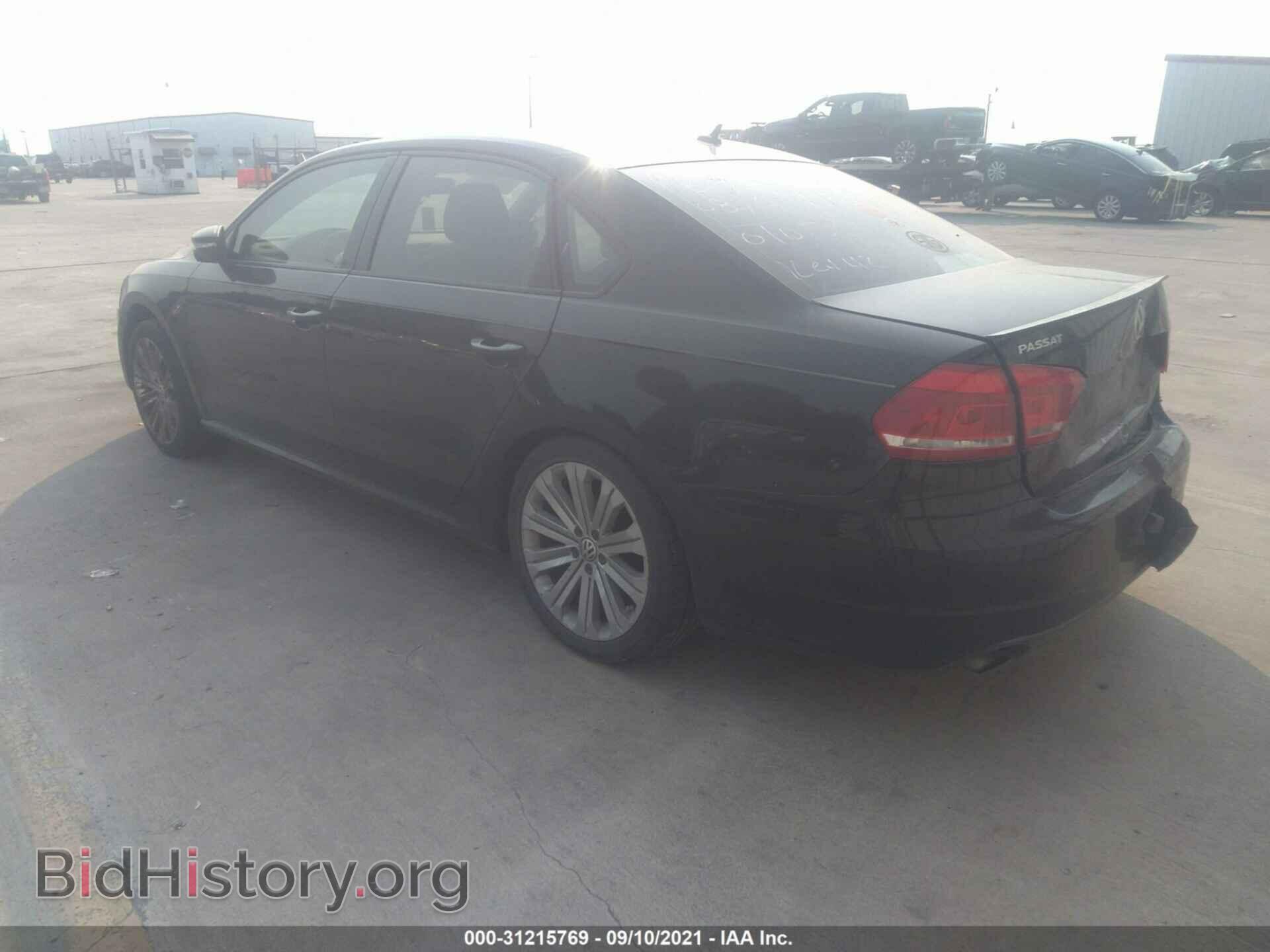 2012 VOLKSWAGEN PASSAT - VIN: 1VWAP7A37CC100713 - Фото 3