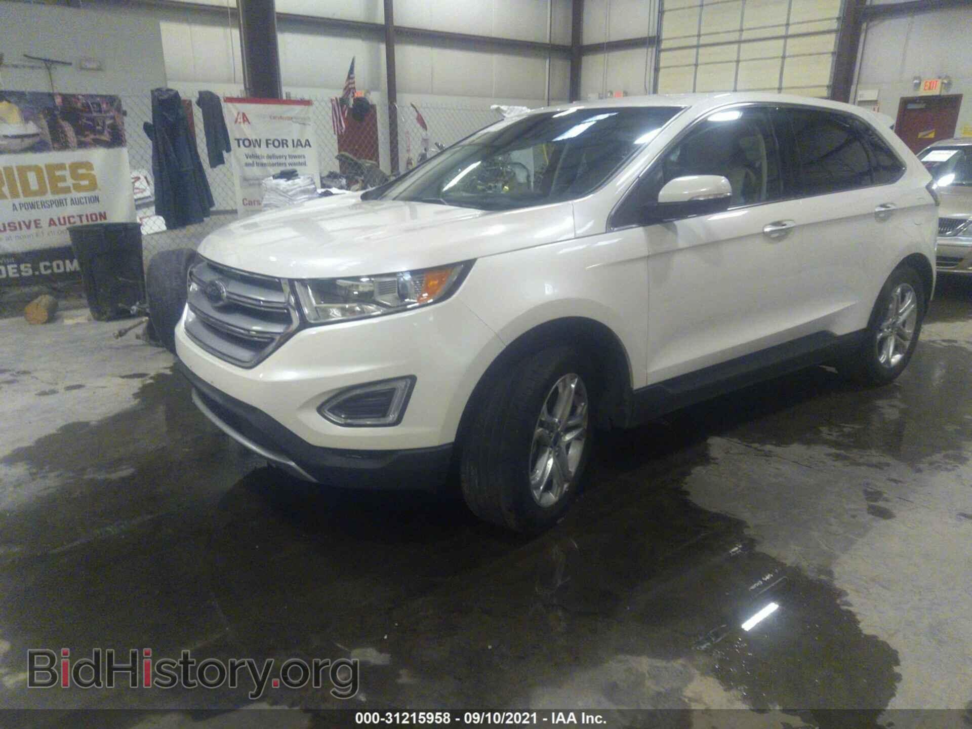 2018 FORD EDGE - VIN: 2FMPK4K96JBB39623 - Фото 2