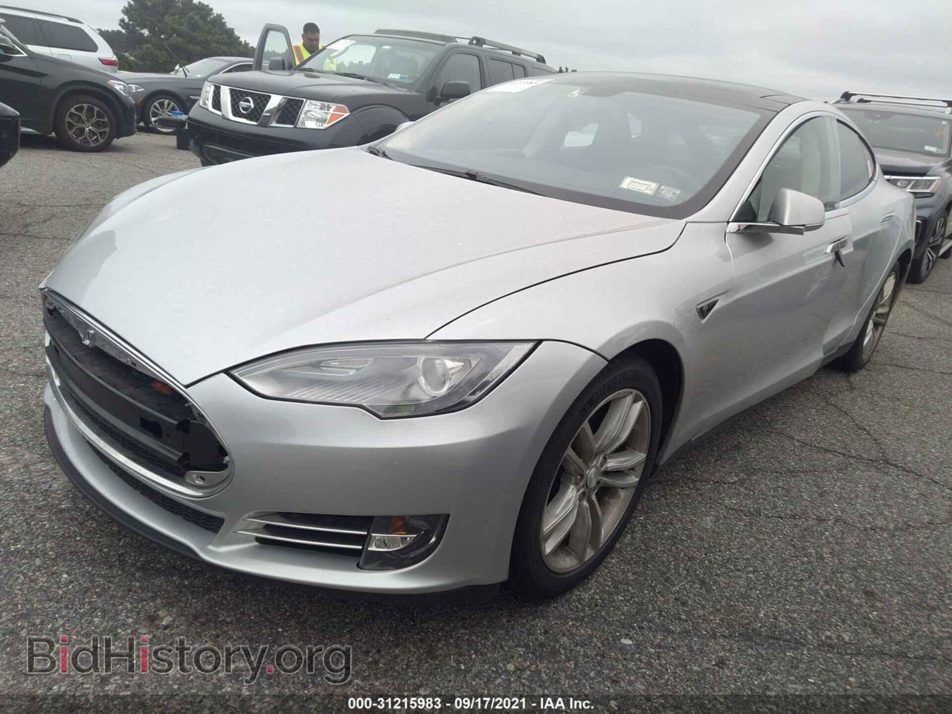 2013 TESLA MODEL S - VIN: 5YJSA1DN1DFP11618 - Фото 2
