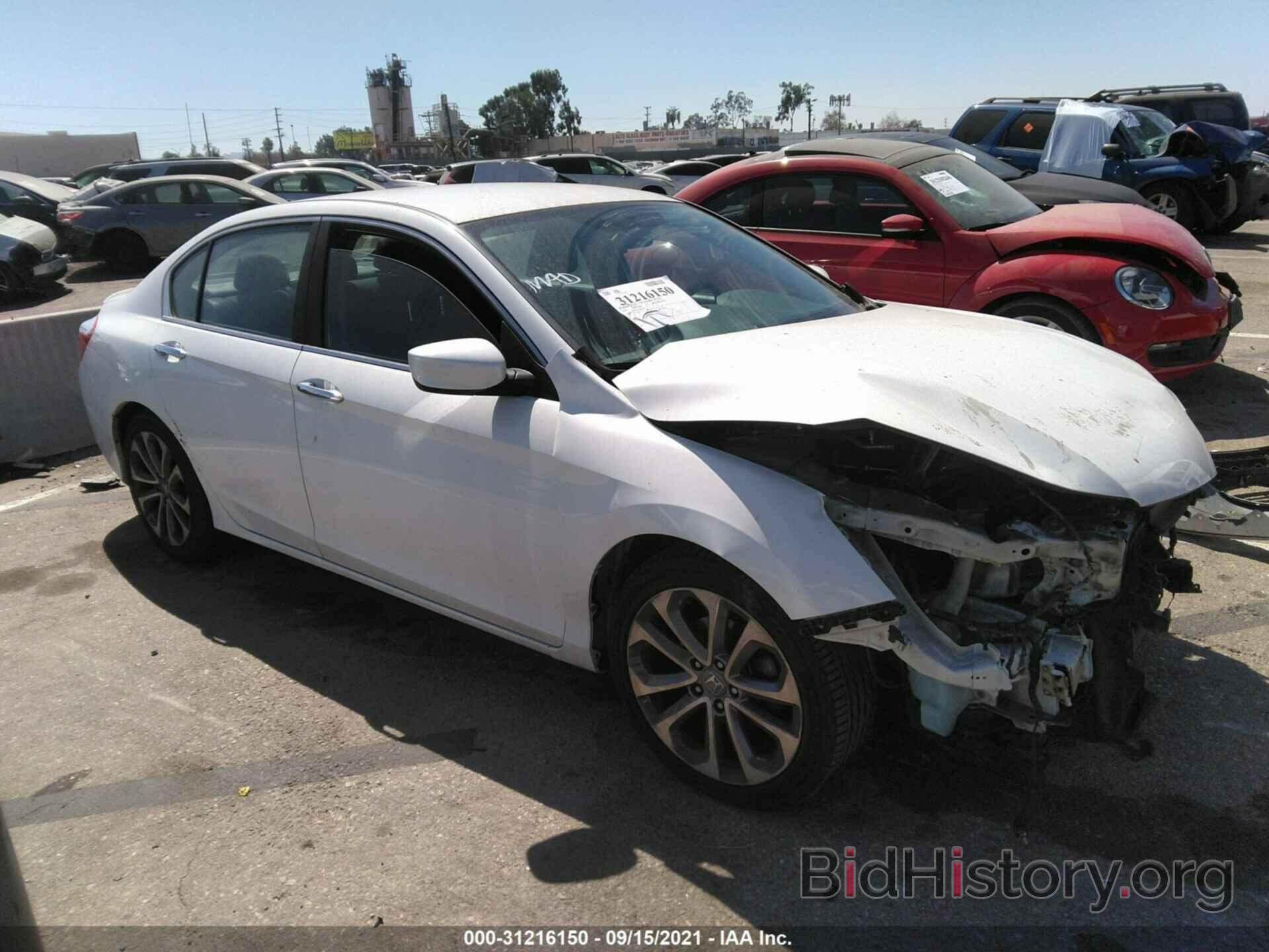 Photo 1HGCR2F50DA061108 - HONDA ACCORD SDN 2013