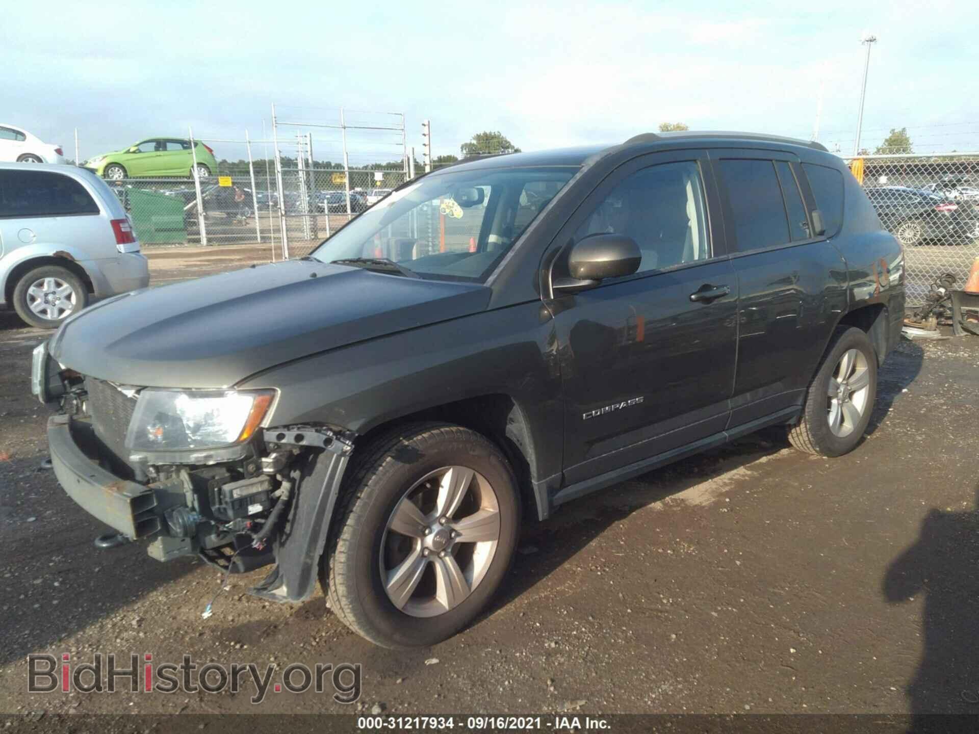 2015 JEEP COMPASS - VIN: 1C4NJDEB3FD215409 - Фото 2
