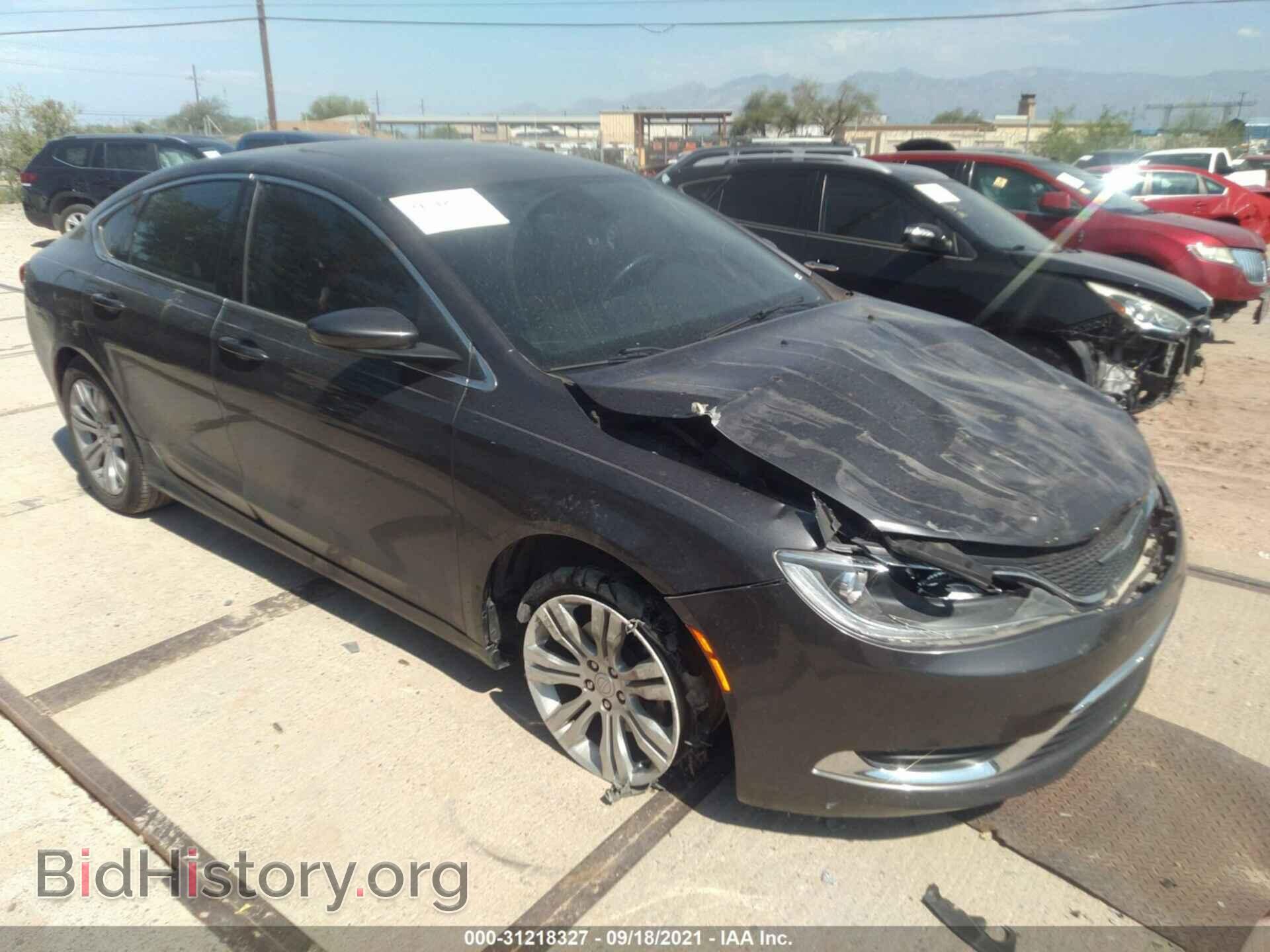 Photo 1C3CCCAB9FN532627 - CHRYSLER 200 2015