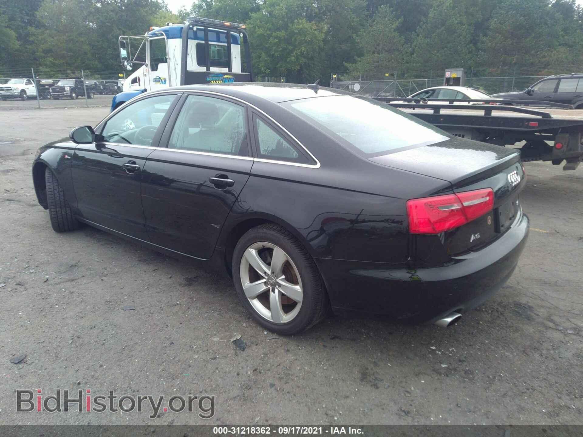 2013 AUDI A6 - VIN: WAUGGAFC9DN090384 - Фото 3