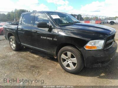 2012 RAM 1500 Express, black — VIN 1C6RD7KTXCS144635, IAAI