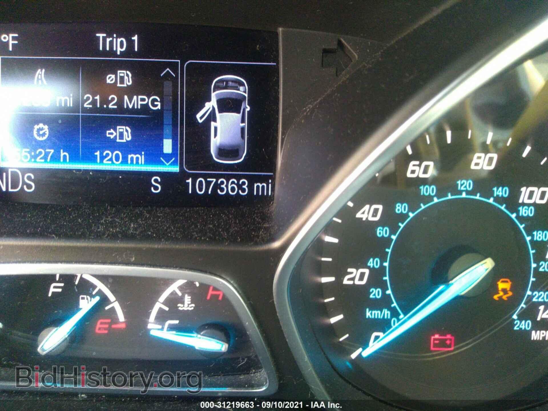 2013 FORD ESCAPE - VIN: 1FMCU9G94DUD69500 - Photo 7