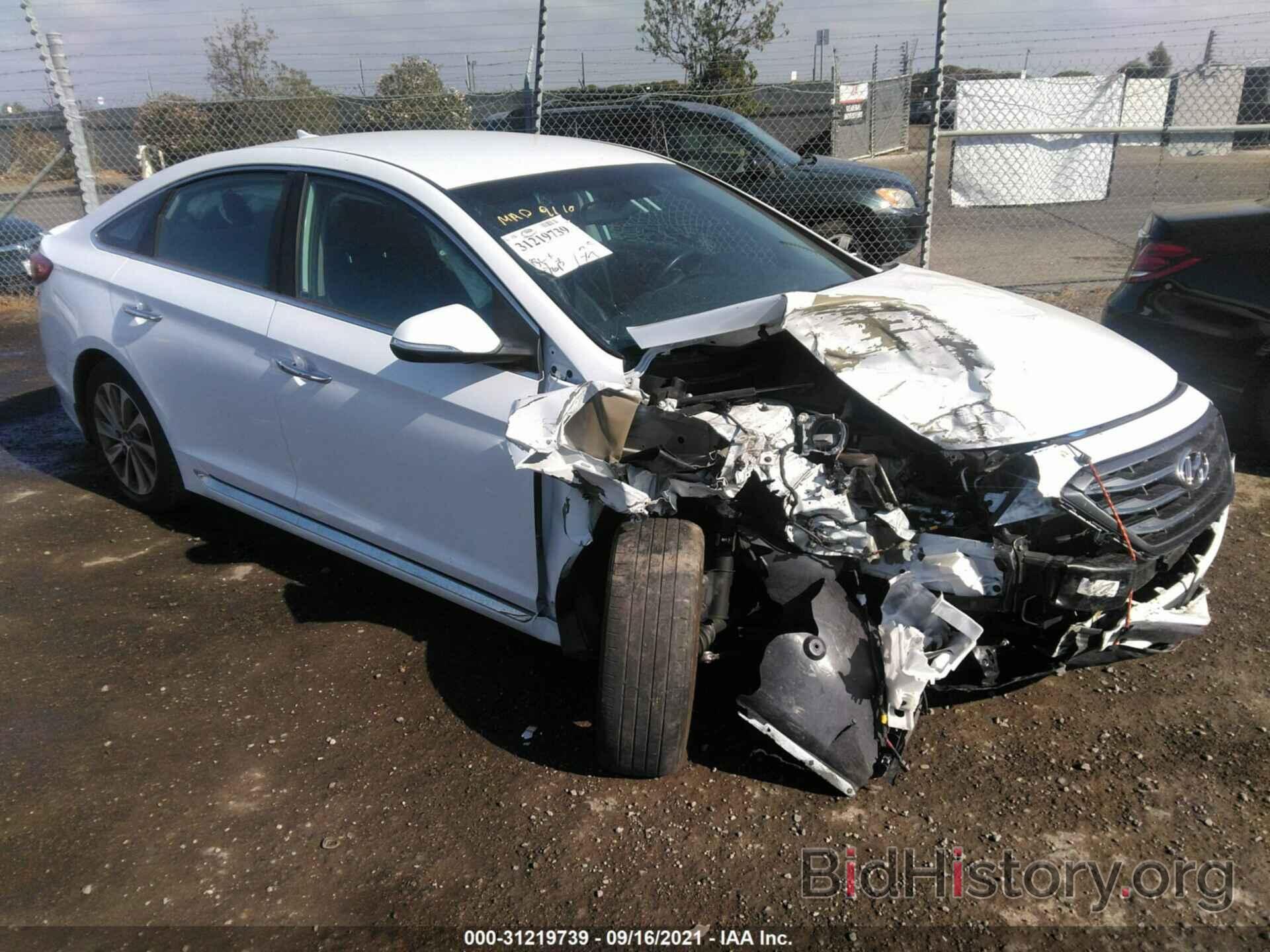 Photo 5NPE34AF5GH356013 - HYUNDAI SONATA 2016