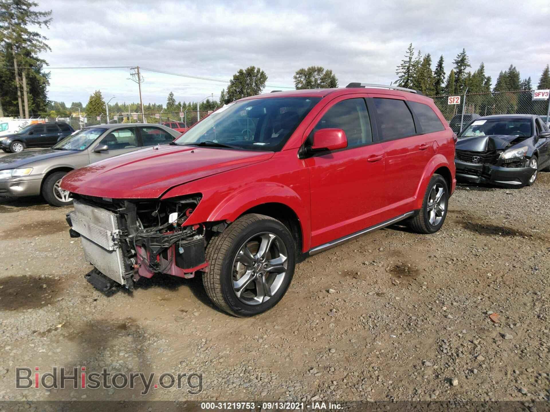 2017 DODGE JOURNEY - VIN: 3C4PDCGG5HT617691 - Фото 2