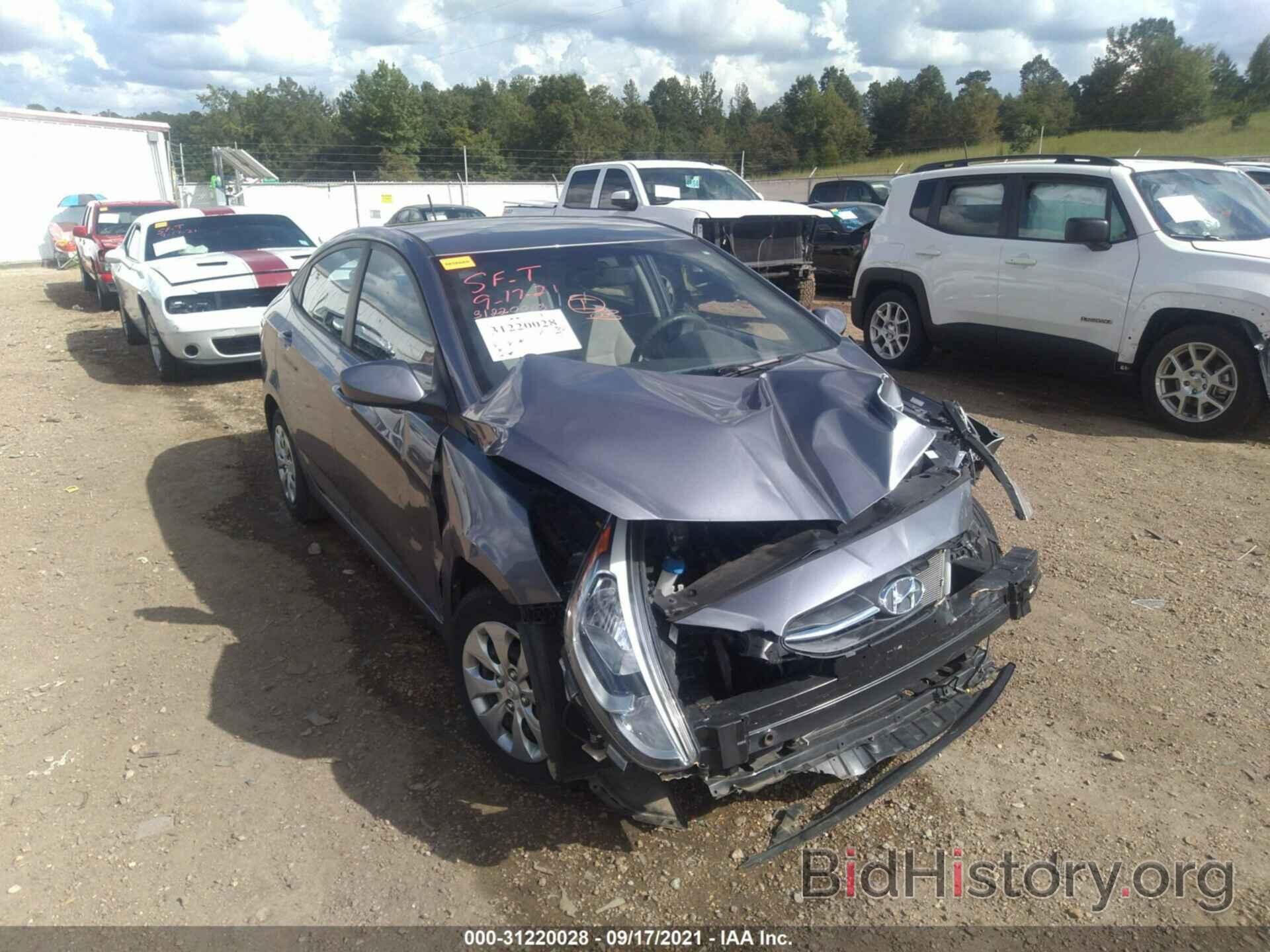 Photo KMHCT4AE8HU174677 - HYUNDAI ACCENT 2017