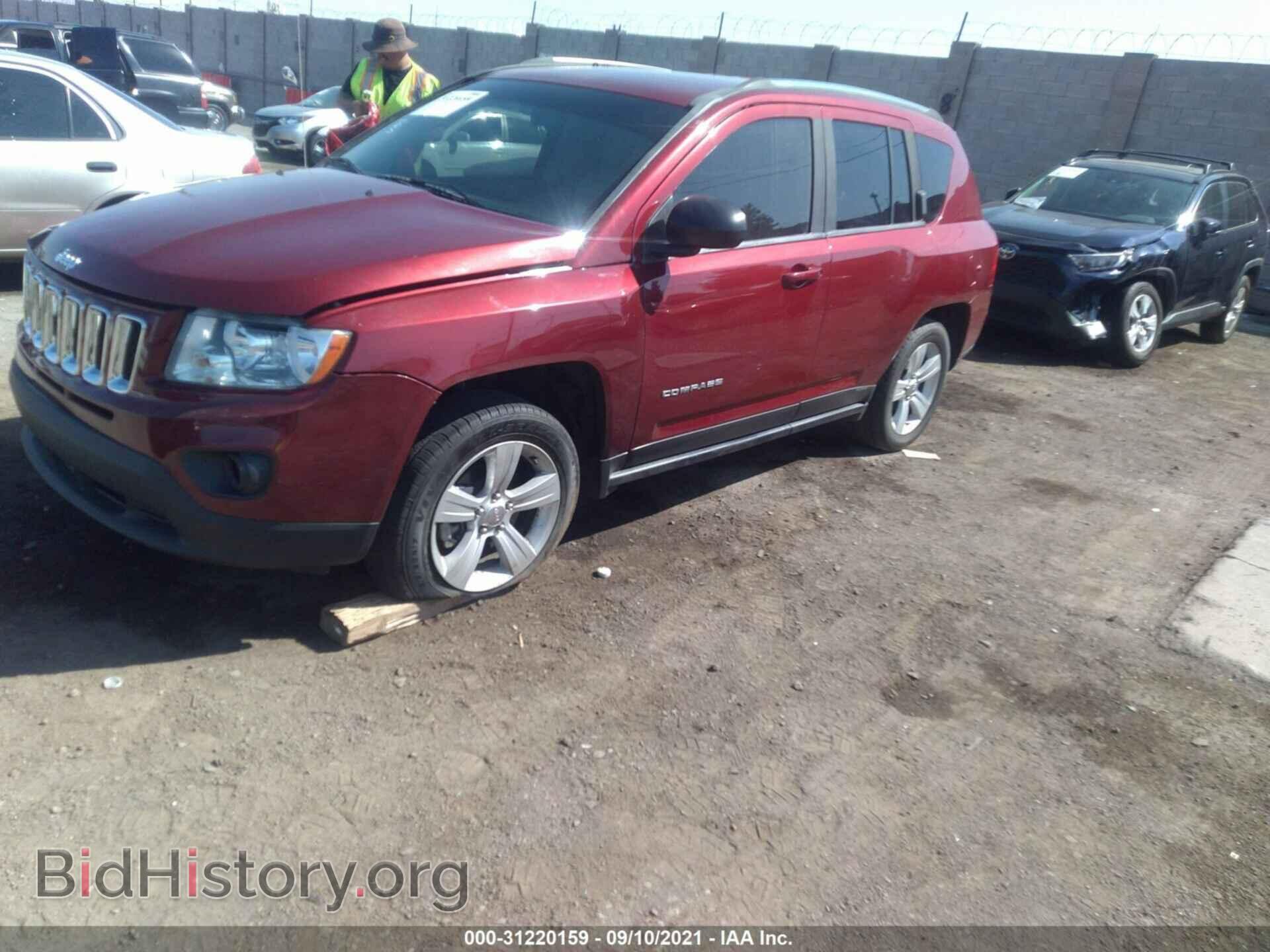 2013 JEEP COMPASS - VIN: 1C4NJCBA7DD168646 - Фото 2