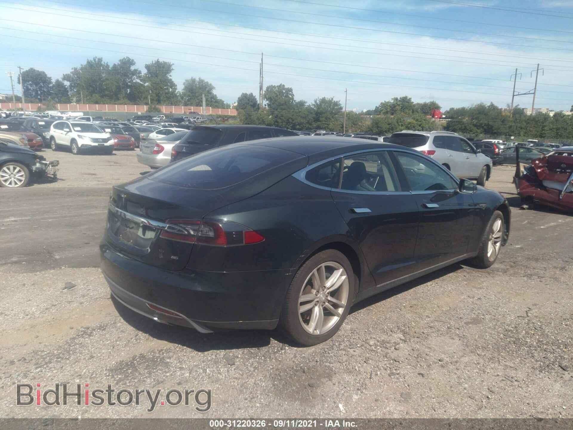 2014 TESLA MODEL S - VIN: 5YJSA1H14EFP38580 - Фото 4