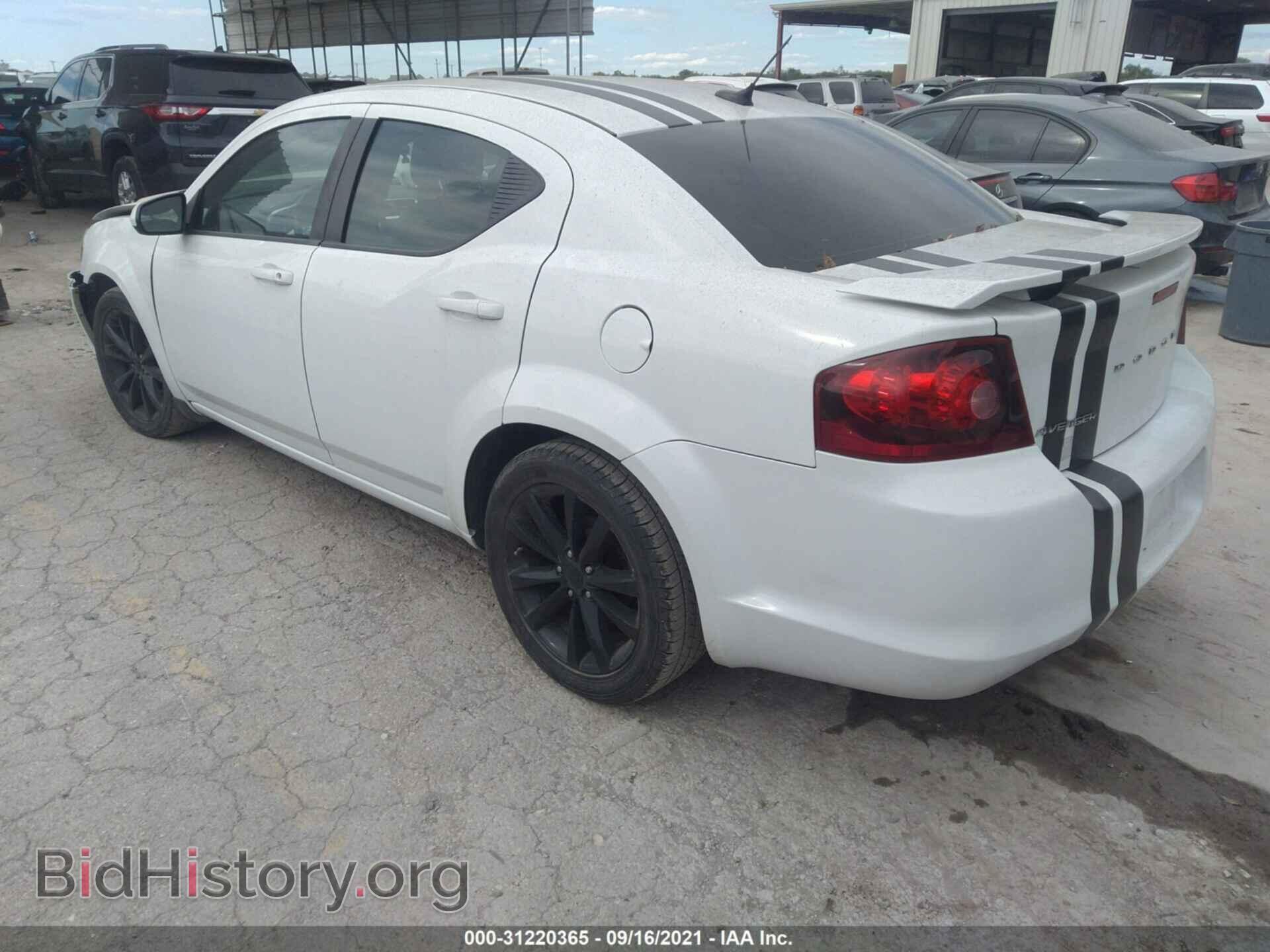 2013 DODGE AVENGER - VIN: 1C3CDZCB2DN630411 - Фото 3