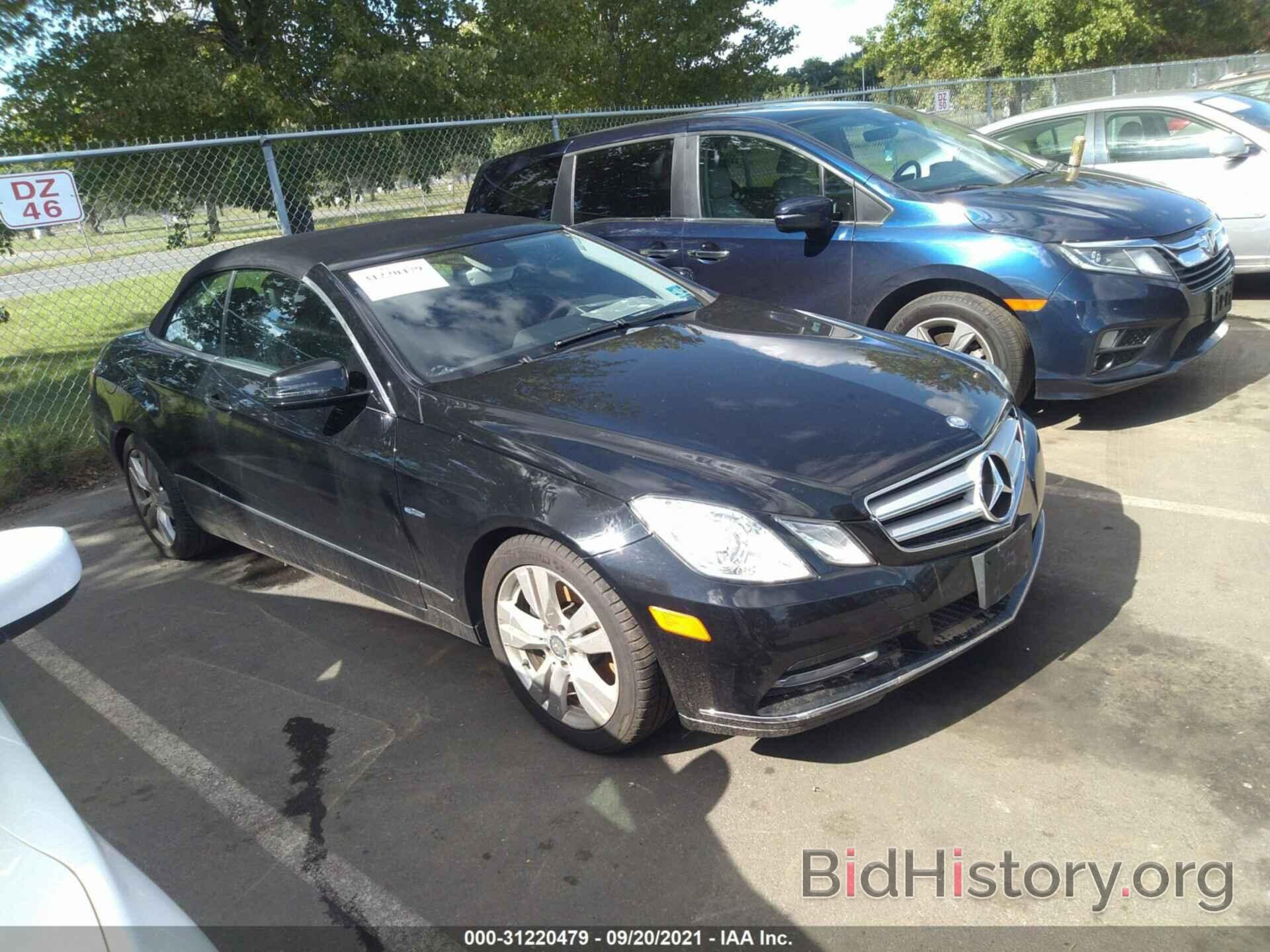 Photo WDDKK5KF8CF147787 - MERCEDES-BENZ E-CLASS 2012