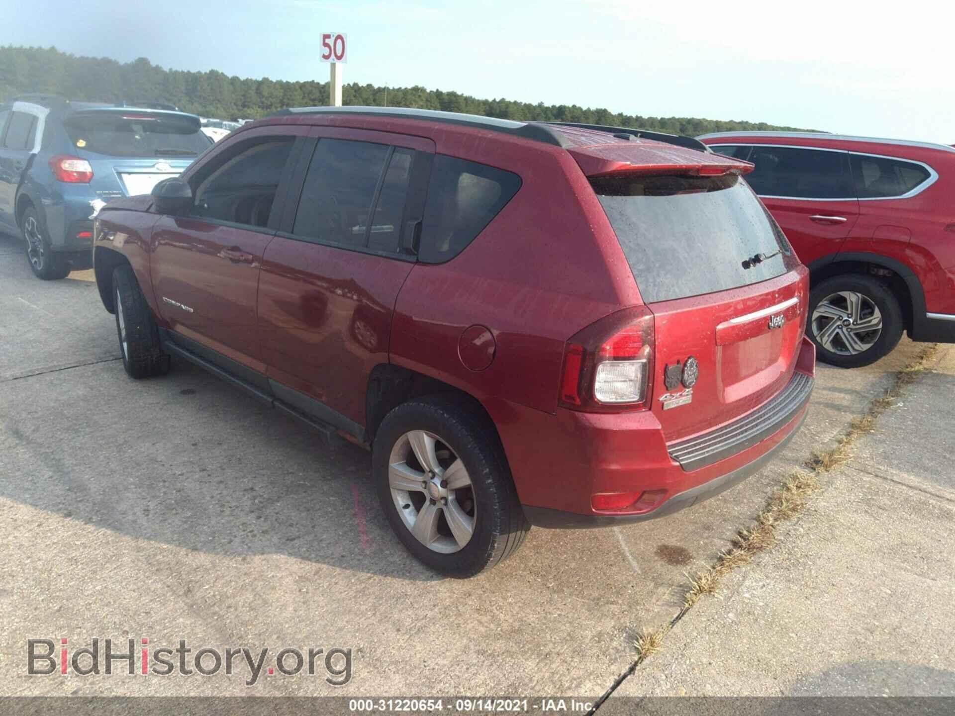 2016 JEEP COMPASS - VIN: 1C4NJDBB6GD509313 - Фото 3