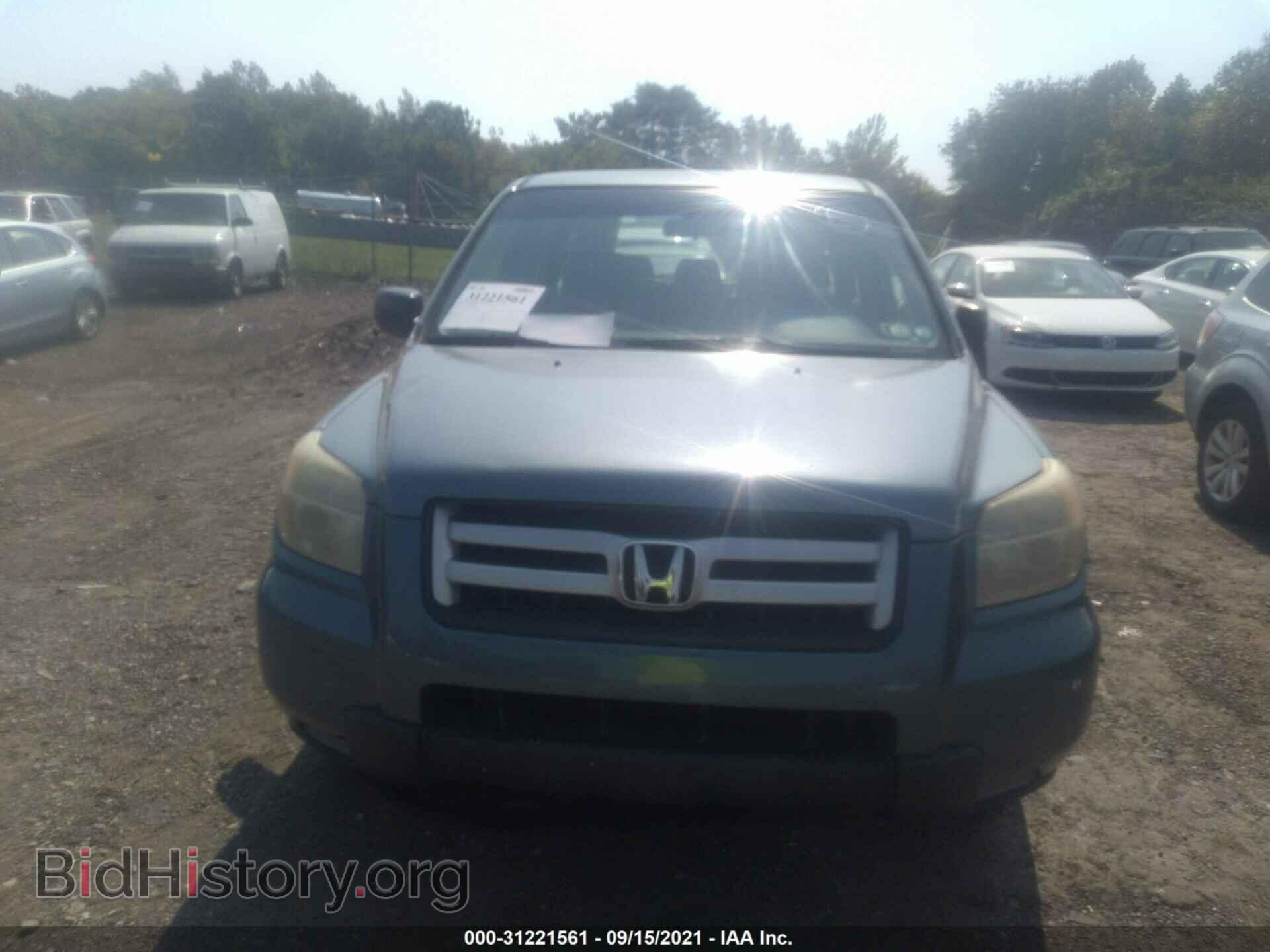 2006 HONDA PILOT - VIN: 2HKYF18146H533808 - Фото 6