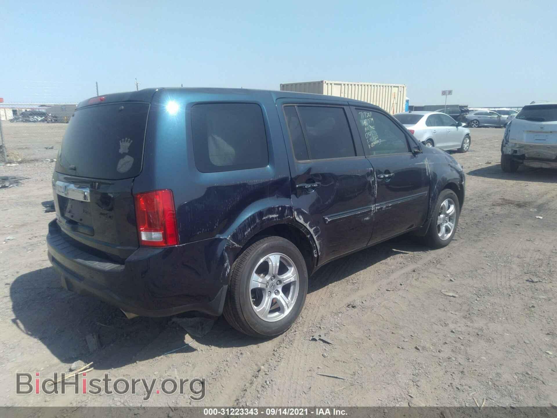 2012 HONDA PILOT - VIN: 5FNYF3H60CB004437 - Фото 4