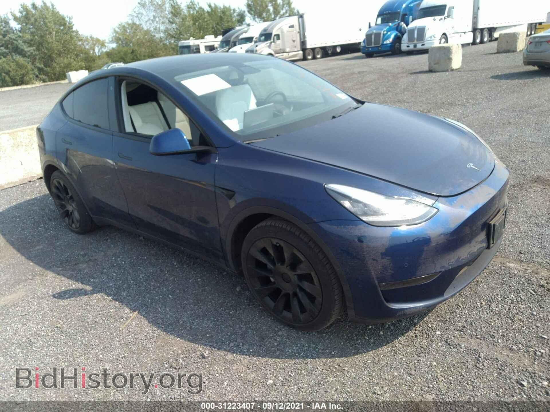 Фотография 5YJYGDEE7MF060214 - TESLA MODEL Y 2021