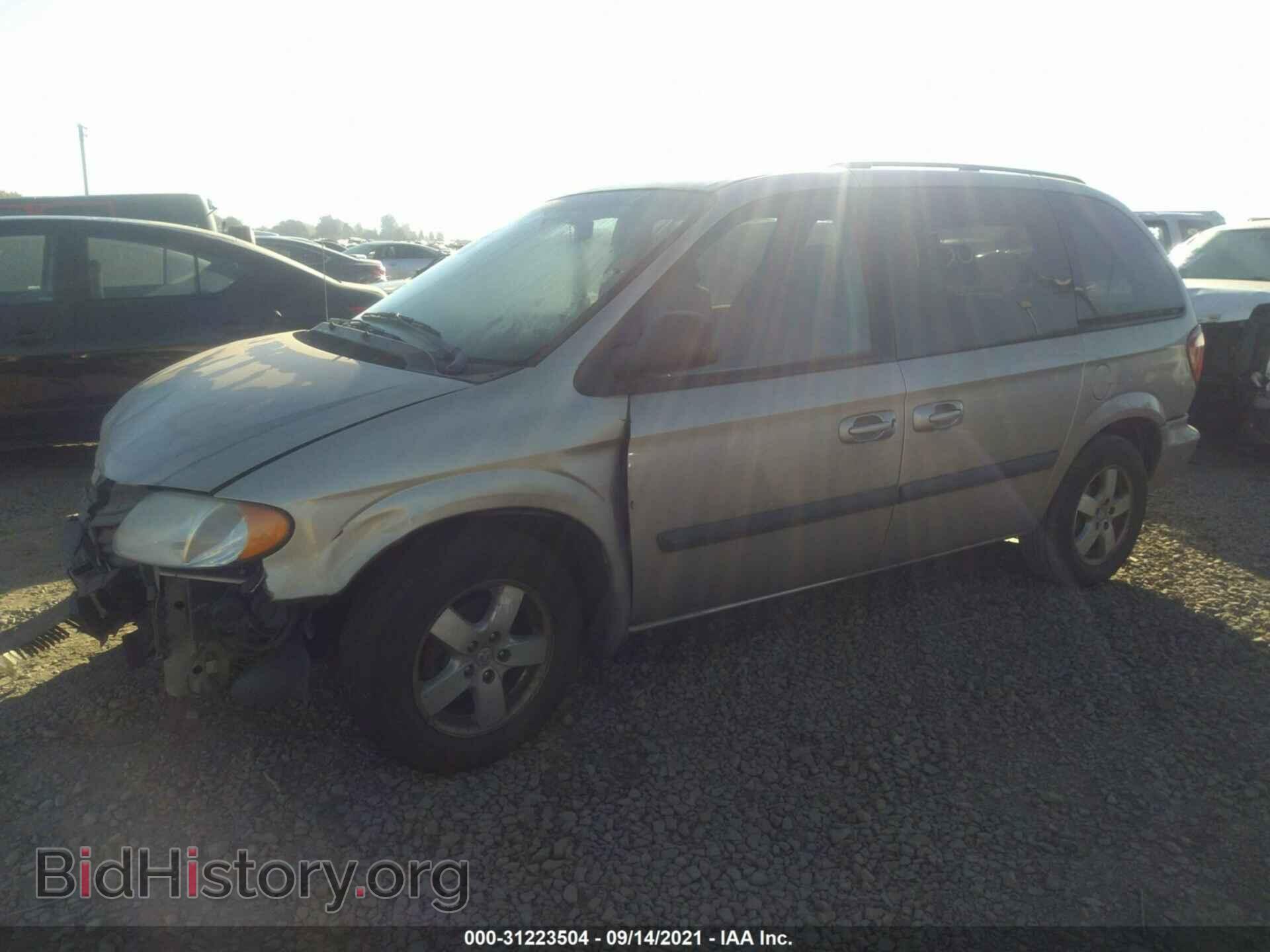 2007 DODGE CARAVAN - VIN: 1D4GP45R57B244706 - Фото 2