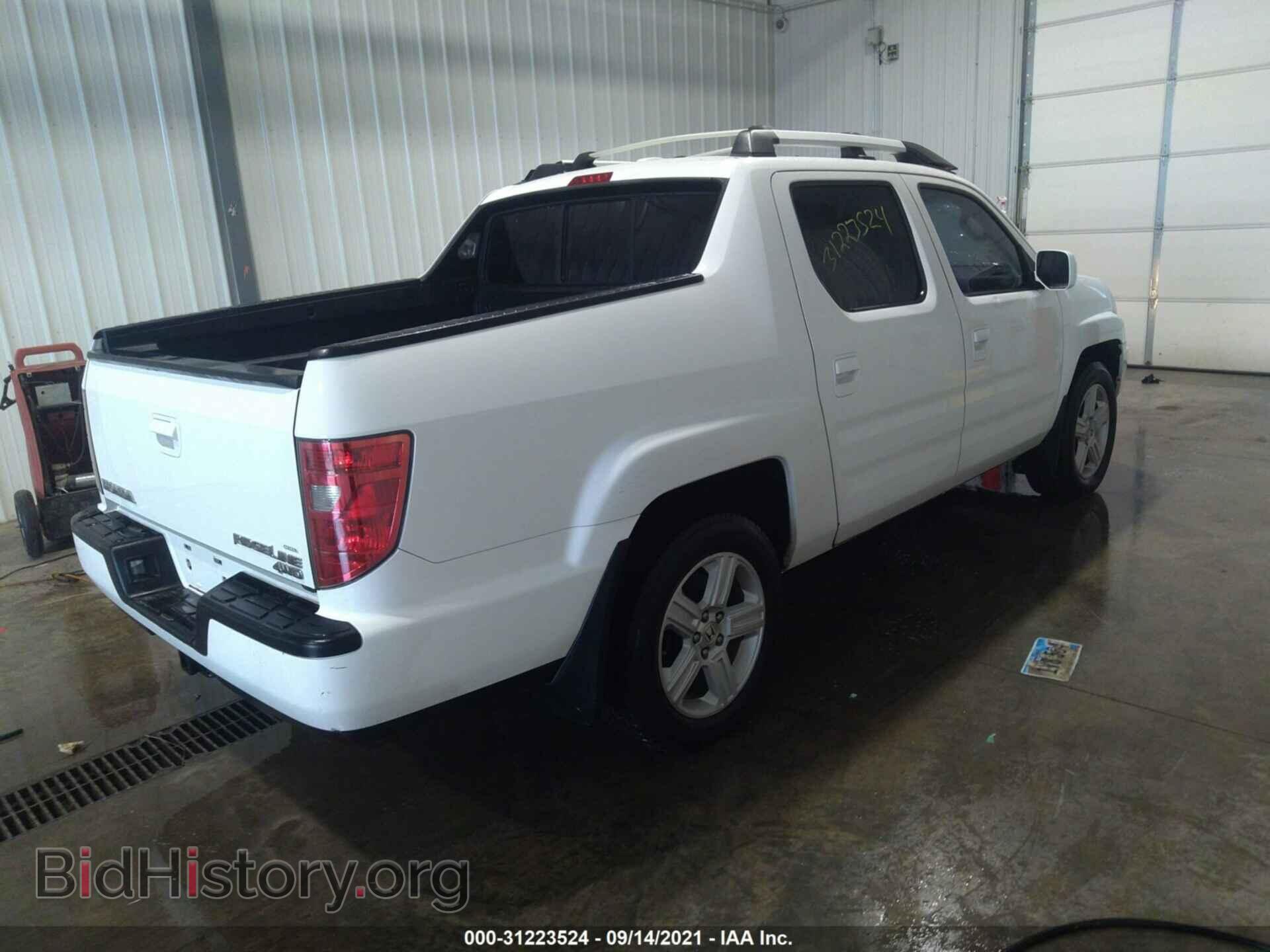 2009 HONDA RIDGELINE - VIN: 5FPYK16549B107421 - Фото 4