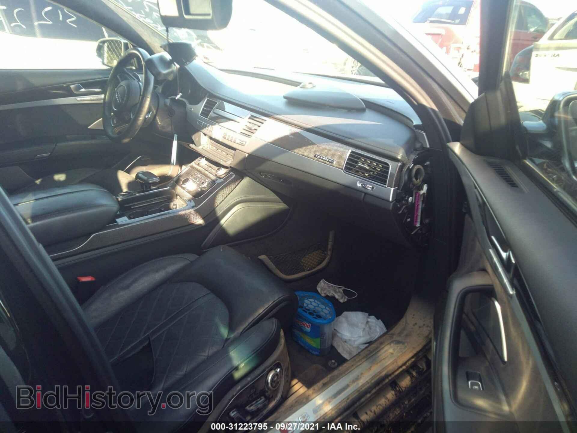 2013 AUDI S8 - VIN: WAUD2AFD5DN010735 - Фото 5