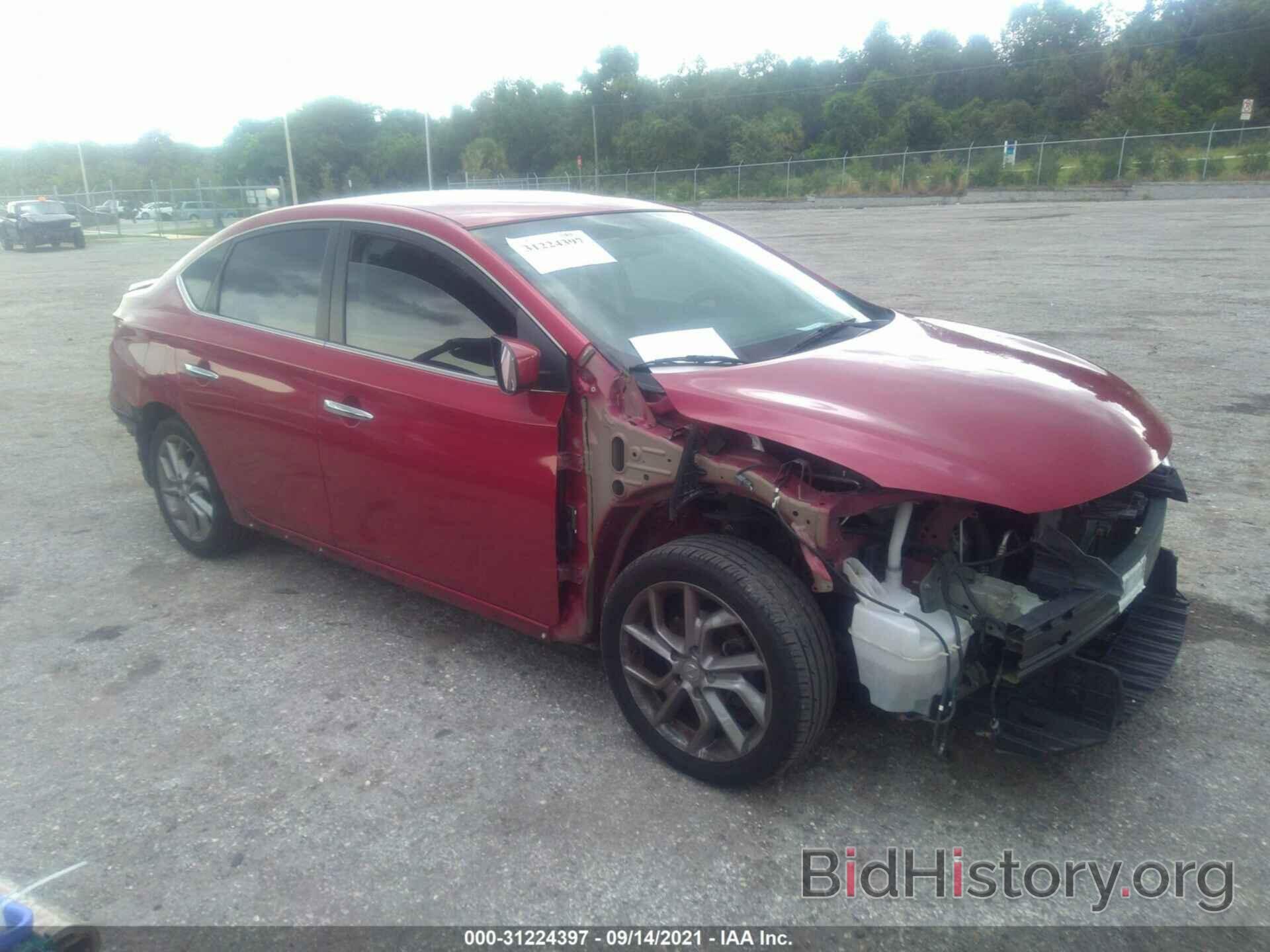 Photo 3N1AB7AP2EL654854 - NISSAN SENTRA 2014