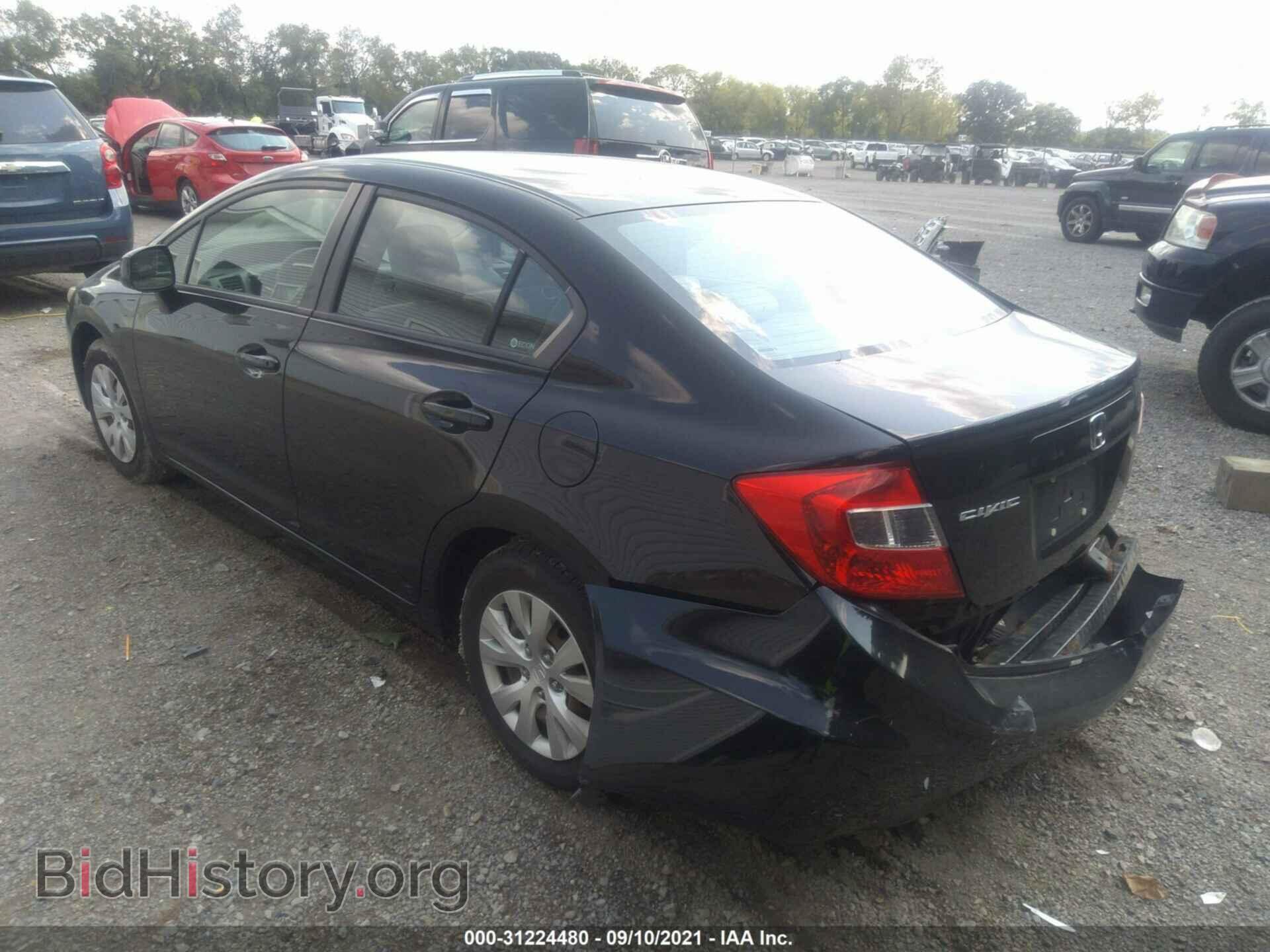 2012 HONDA CIVIC SDN - VIN: 19XFB2F56CE081925 - Фото 3