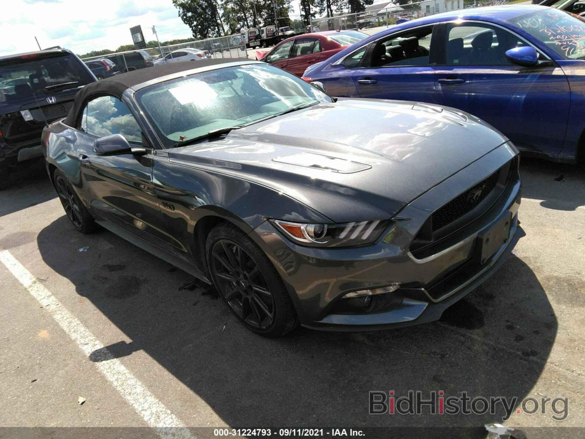 Photo 1FATP8FF1G5316156 - FORD MUSTANG 2016