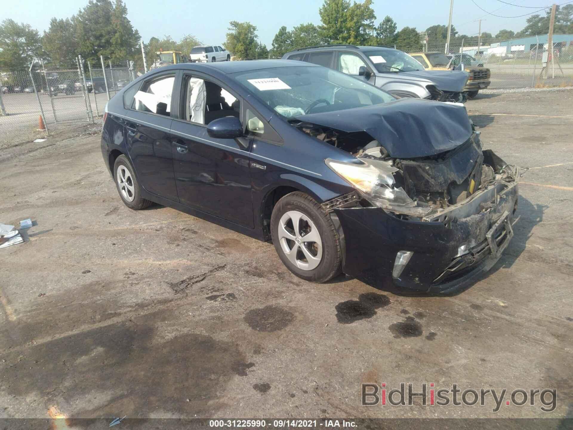 Photo JTDKN3DU7D0344682 - TOYOTA PRIUS 2013