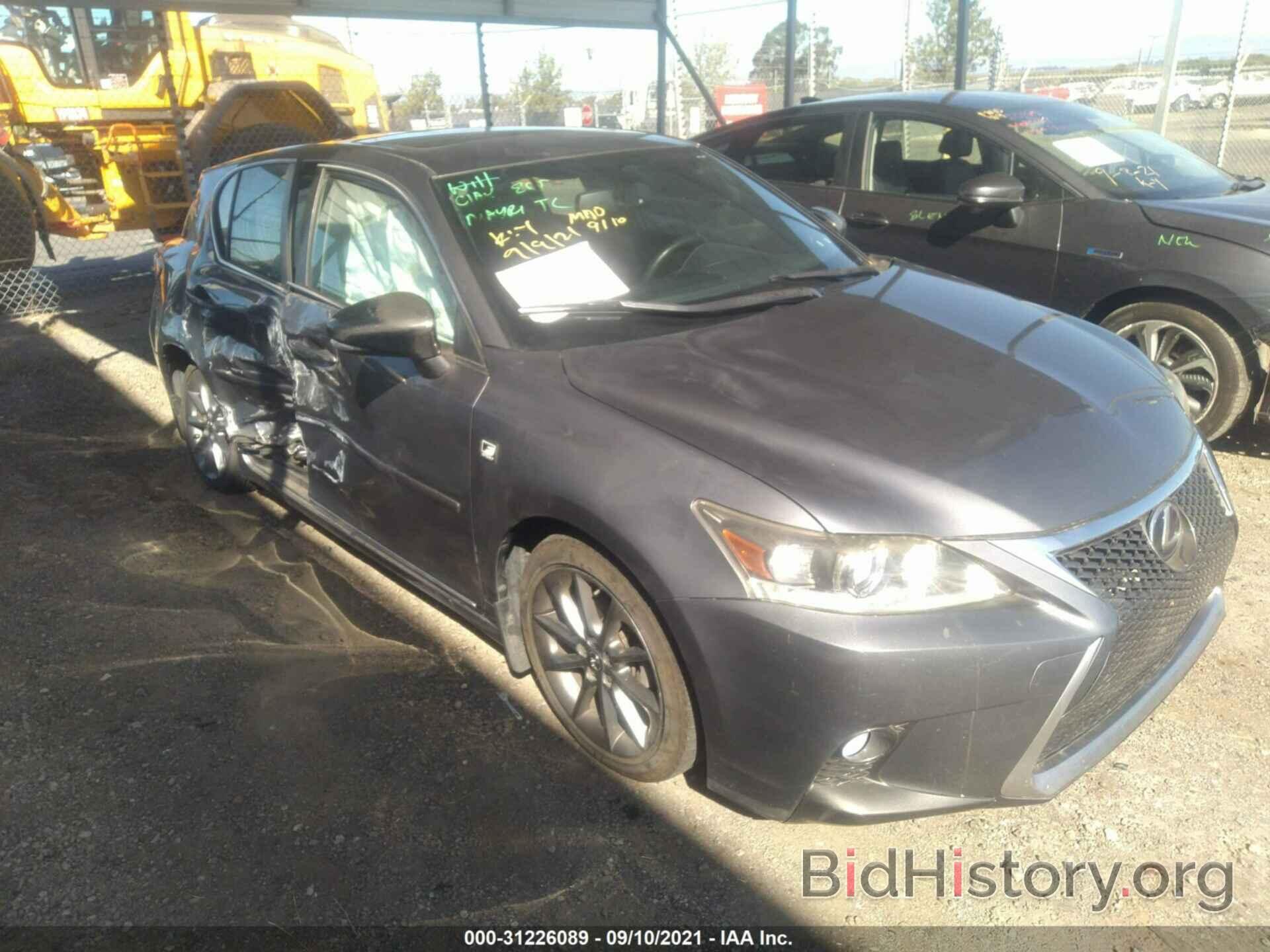 Photo JTHKD5BH1C2117929 - LEXUS CT 200H 2012