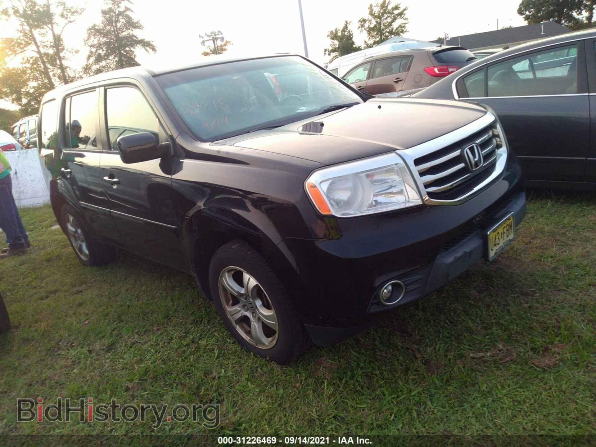 Фотография 5FNYF4H50CB027987 - HONDA PILOT 2012