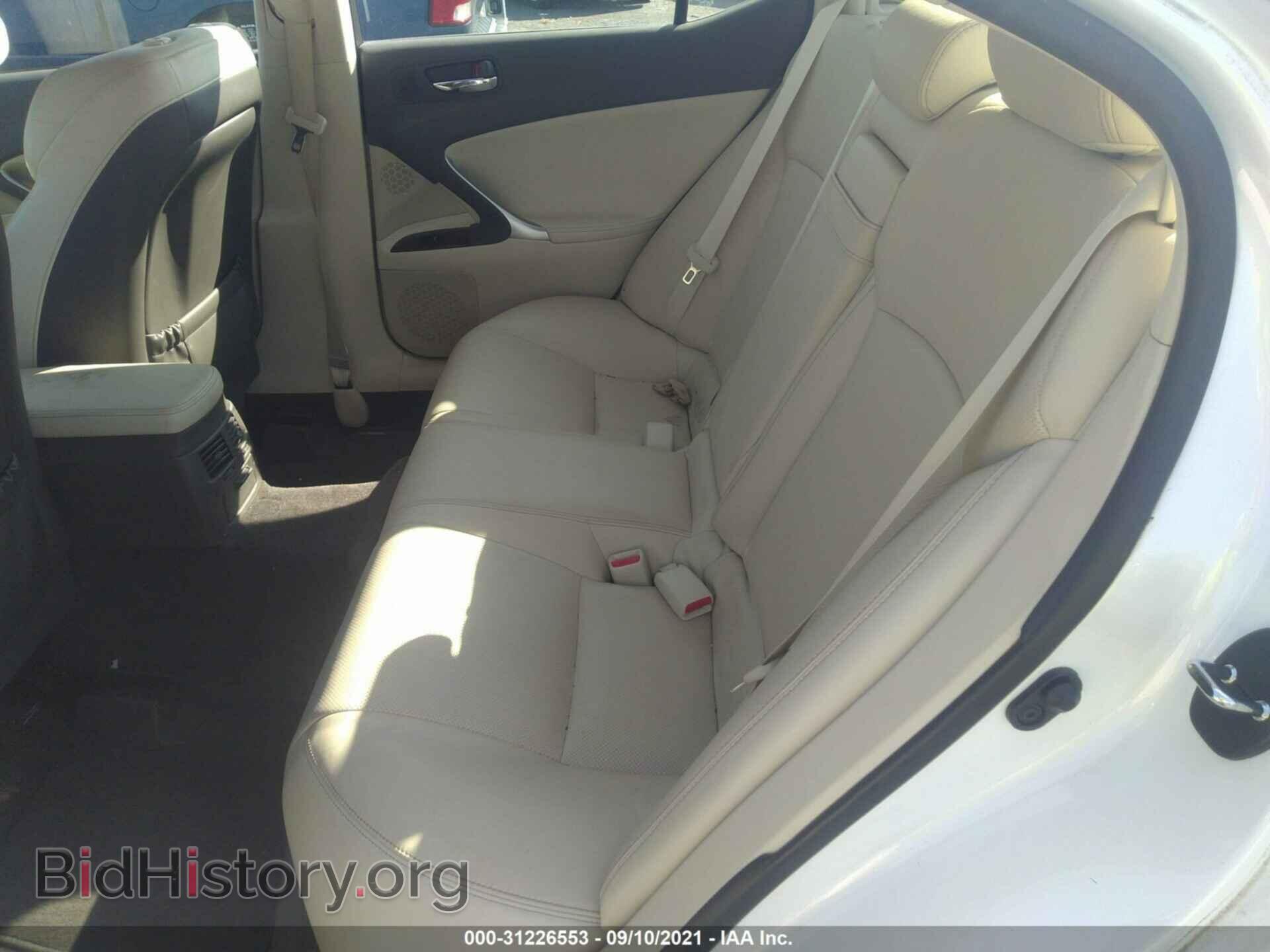 2012 LEXUS IS 250 - VIN: JTHCF5C26C5056049 - Photo 8