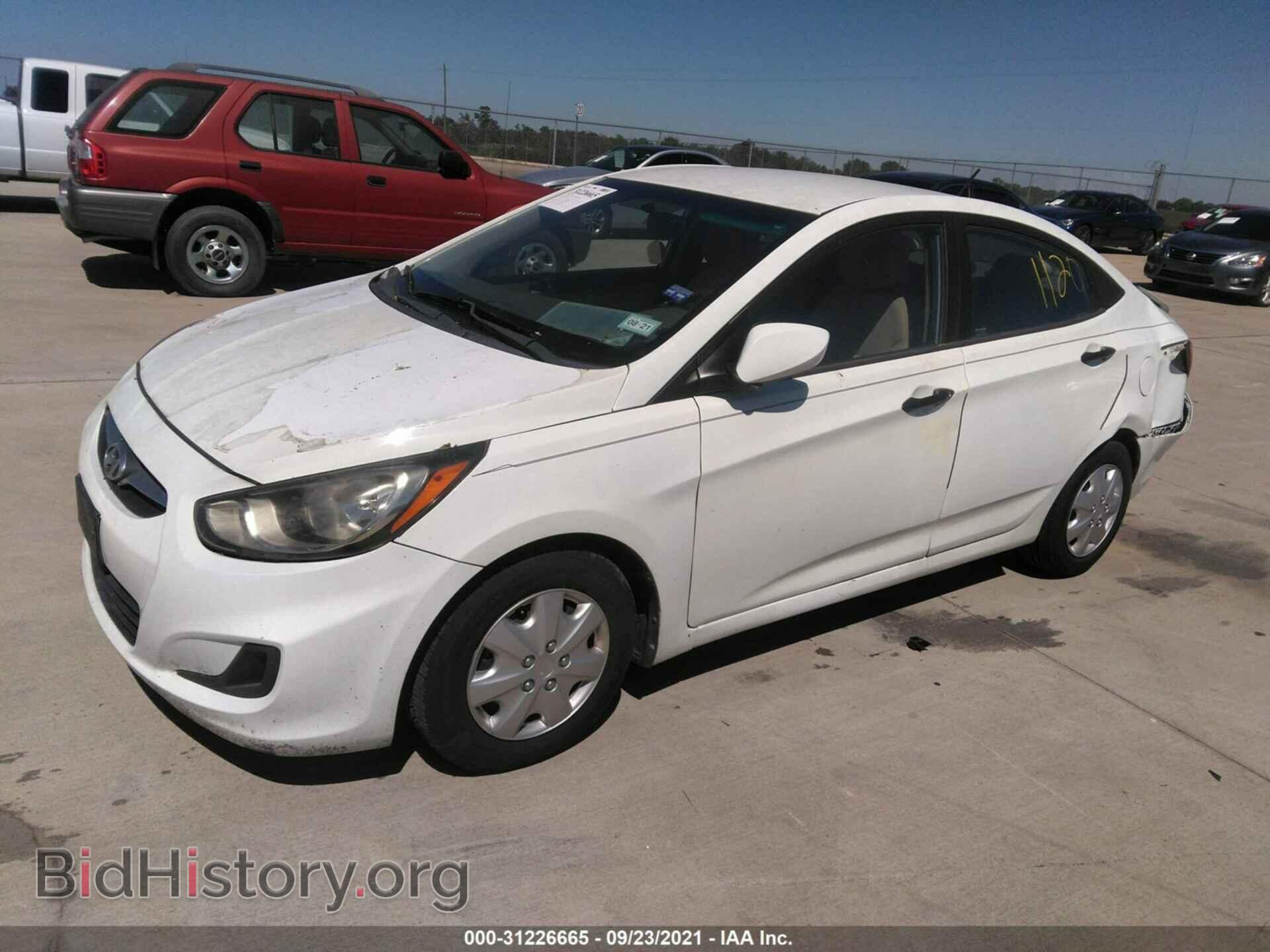 2012 HYUNDAI ACCENT - VIN: KMHCT4AE8CU094420 - Фото 2