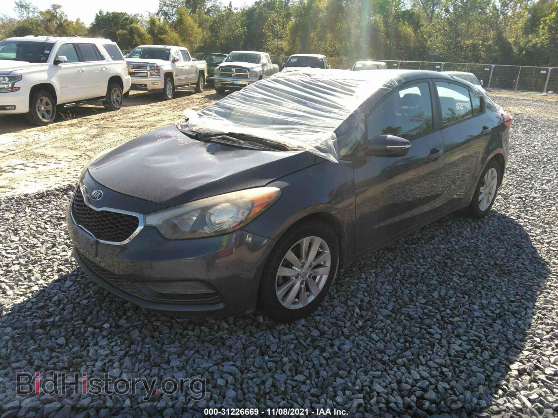2014 KIA FORTE - VIN: KNAFX4A67E5217990 - Фото 2