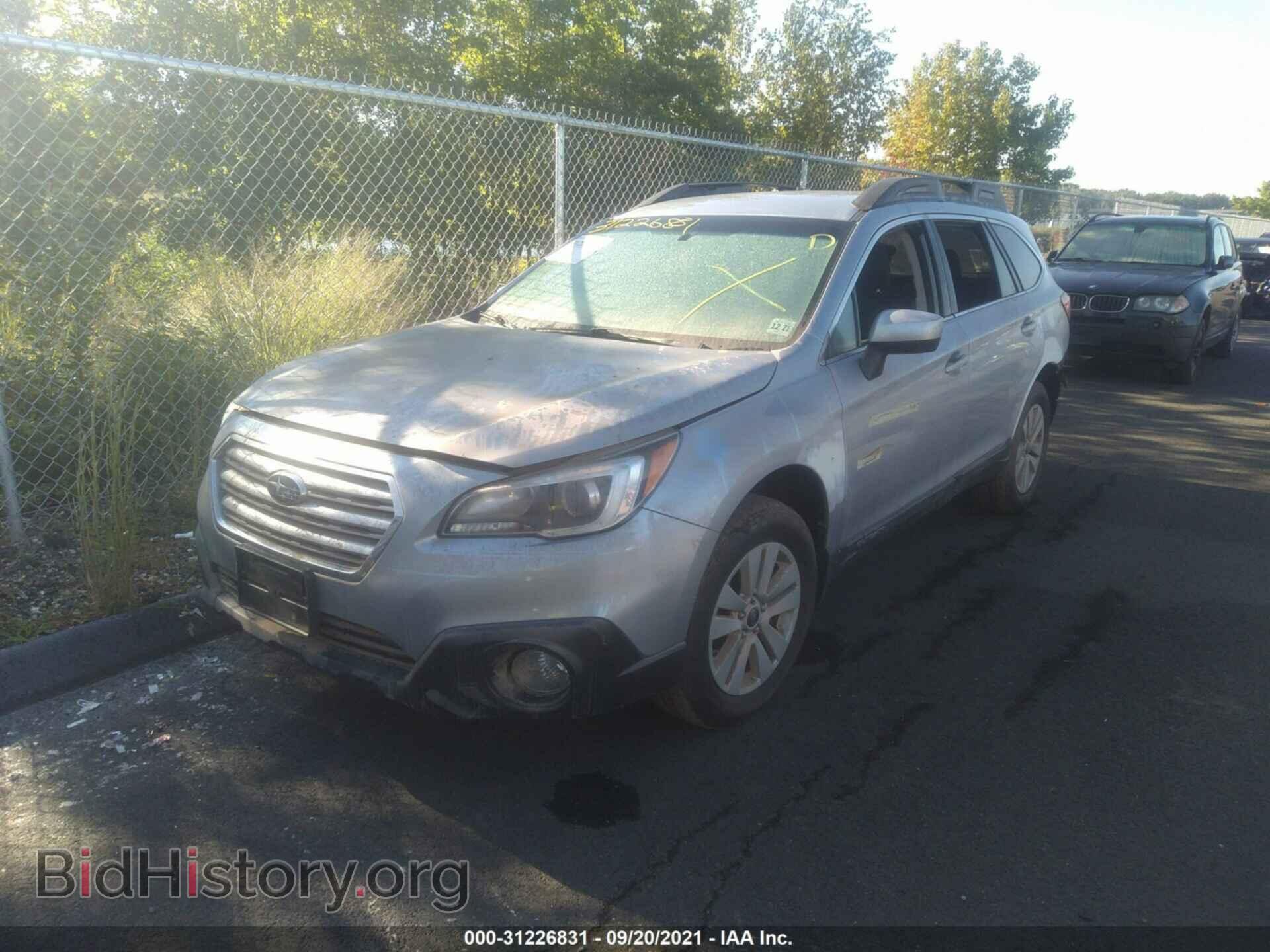 2017 SUBARU OUTBACK - VIN: 4S4BSACC1H3300280 - Фото 2