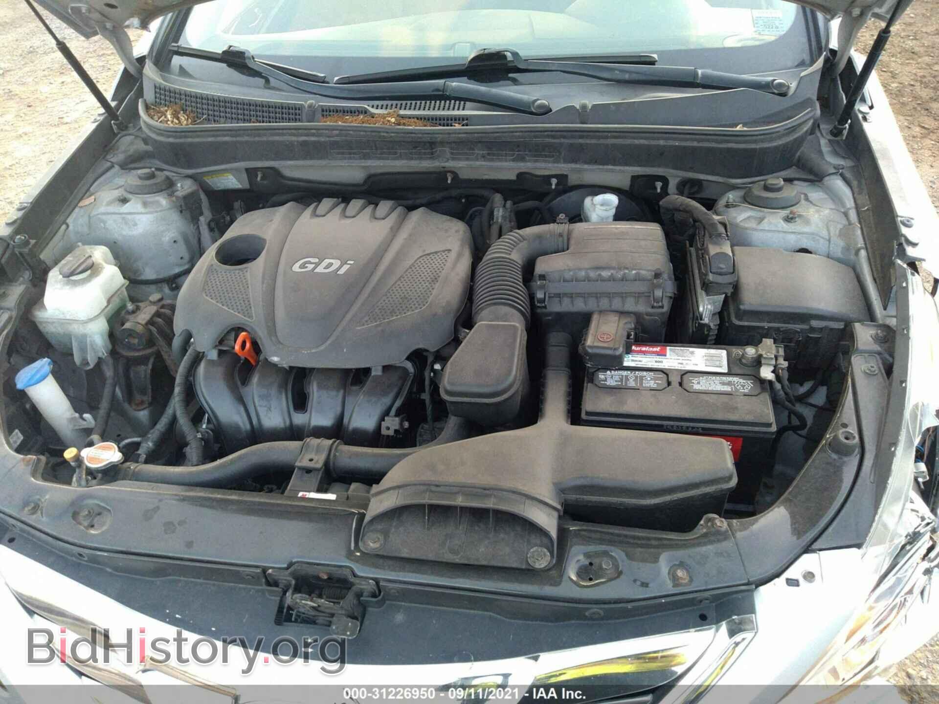 2012 HYUNDAI SONATA - VIN: 5NPEC4AC2CH320652 - Фото 10
