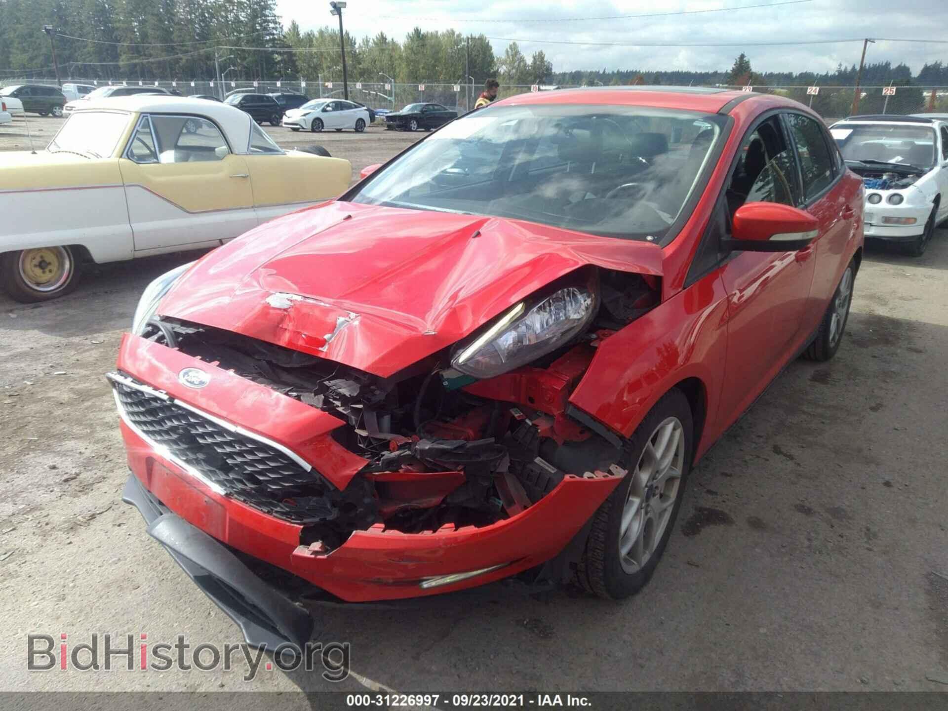 2015 FORD FOCUS - VIN: 1FADP3F2XFL319202 - Фото 2