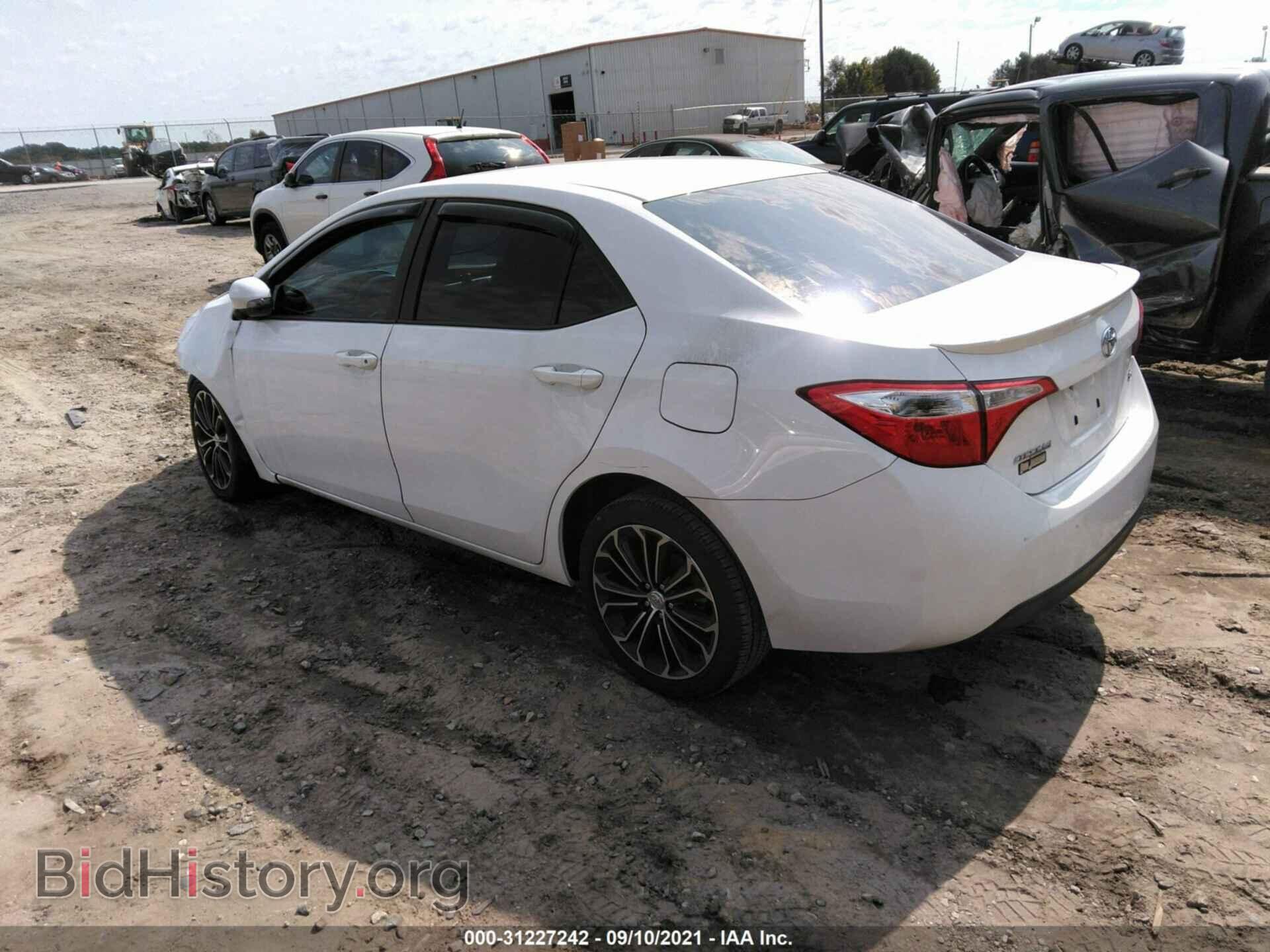 2014 TOYOTA COROLLA - VIN: 2T1BURHE1EC209357 - Фото 3