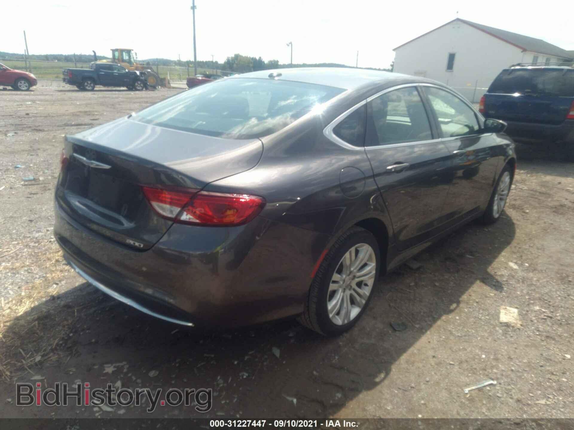 2015 CHRYSLER 200 - VIN: 1C3CCCAB5FN540045 - Фото 4