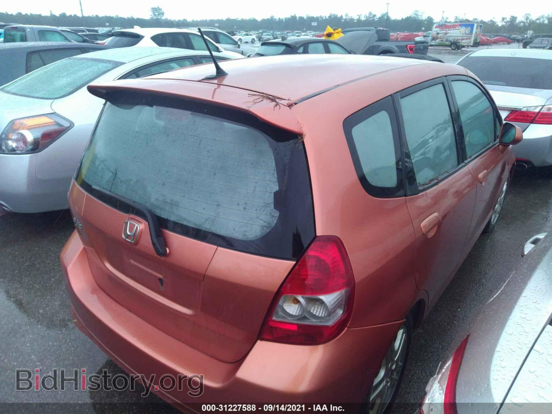 2007 HONDA FIT - VIN: JHMGD38647S007799 - Фото 4