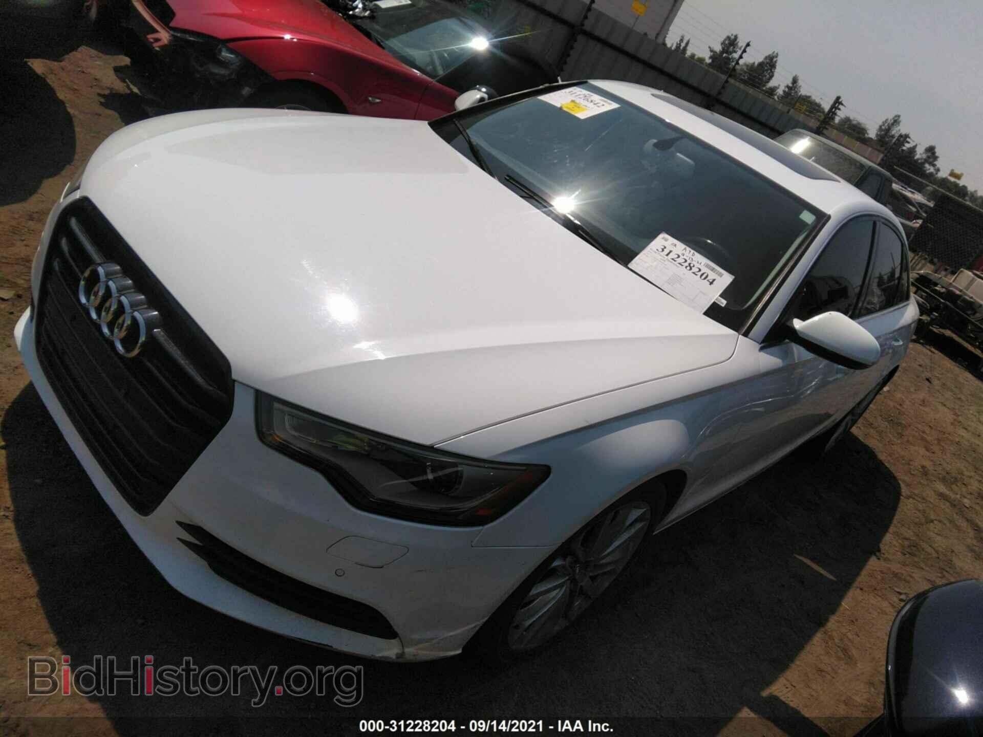 2013 AUDI A6 - VIN: WAUDFAFC4DN025495 - Фото 2