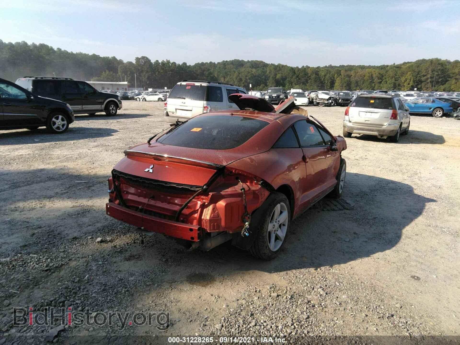 2006 MITSUBISHI ECLIPSE - VIN: 4A3AK24F96E028137 - Фото 4