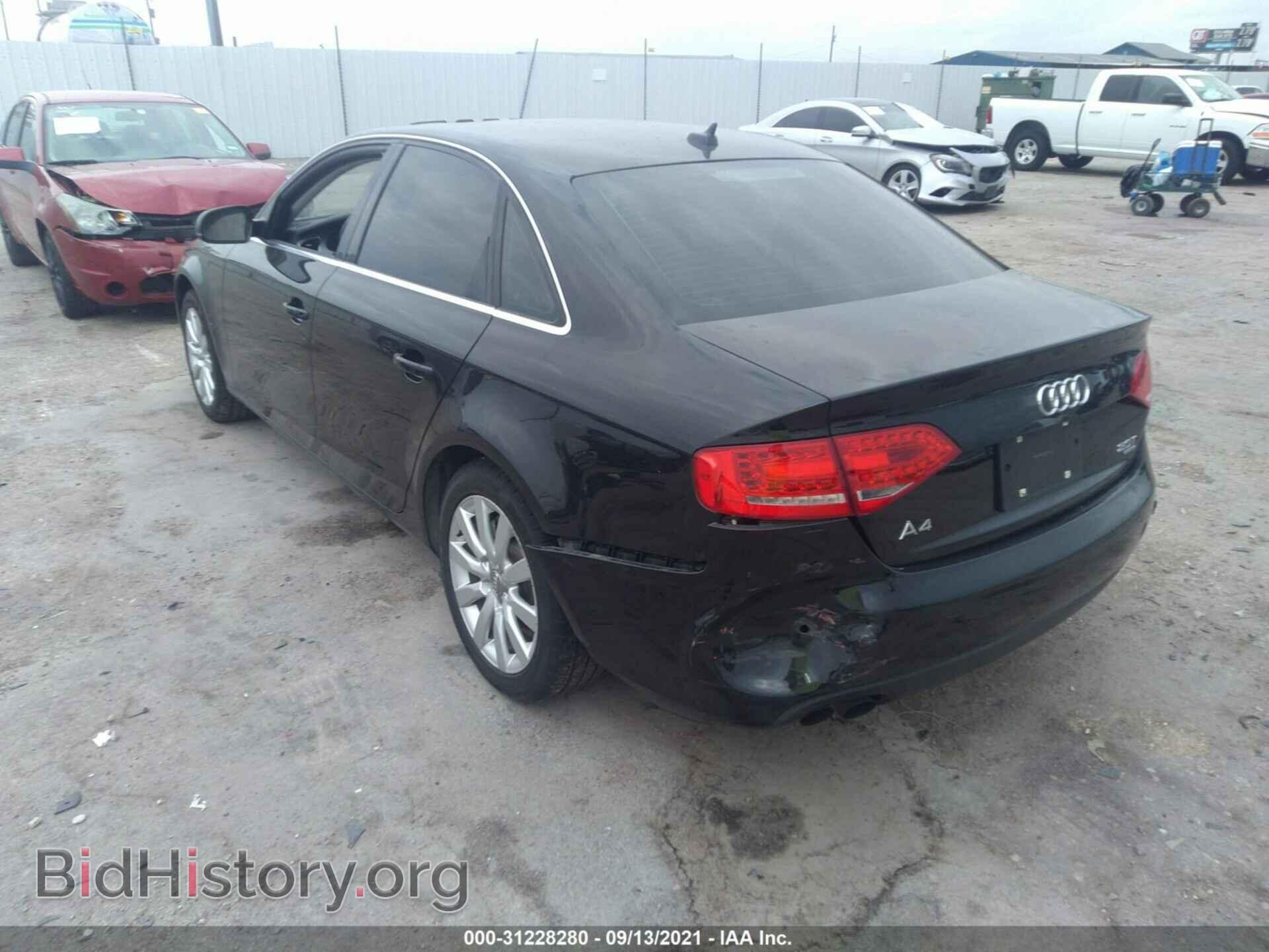 2011 AUDI A4 - VIN: WAUFFAFL5BA062228 - Photo 3