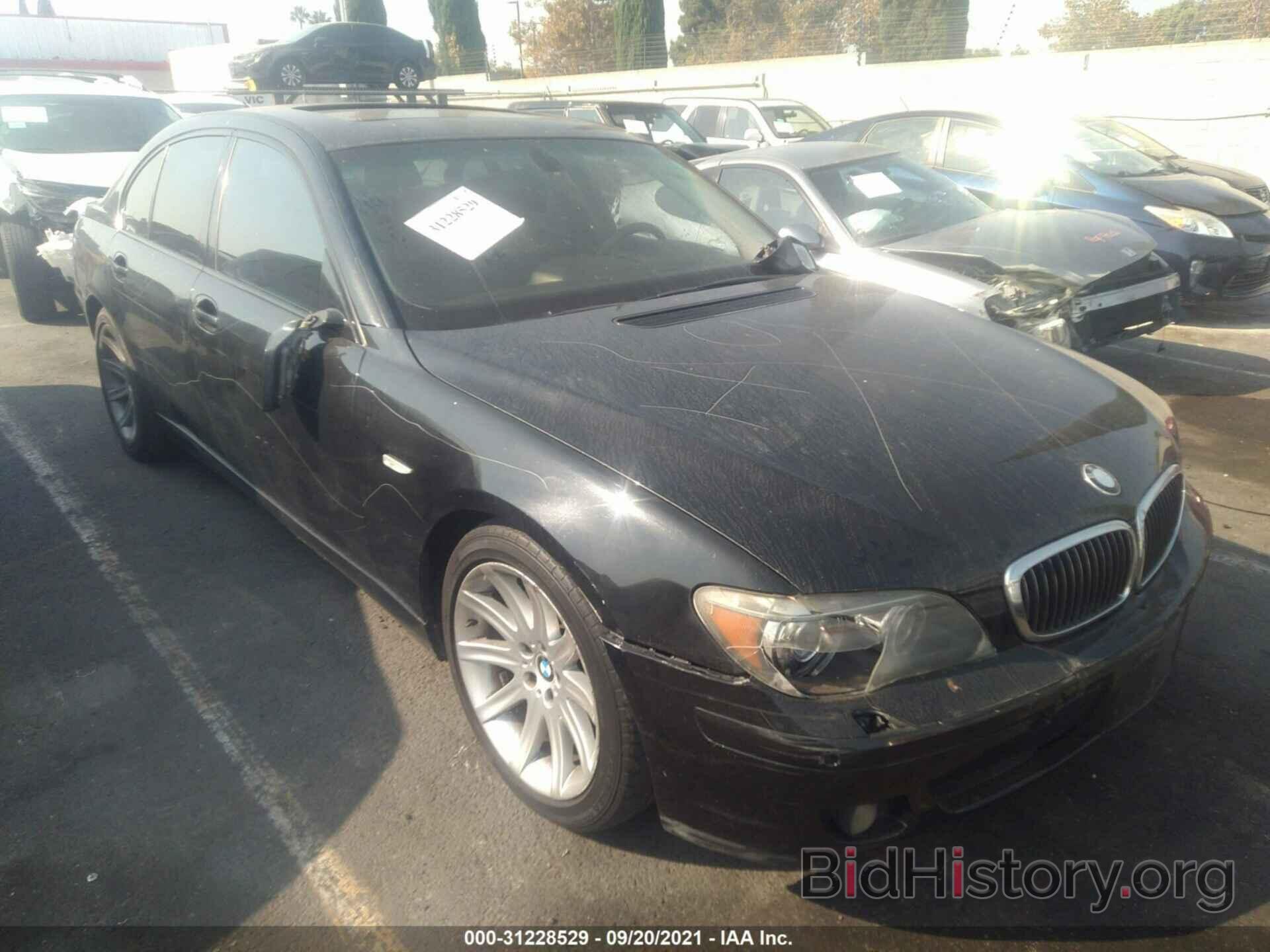 Photo WBAHL83516DT02377 - BMW 7 SERIES 2006