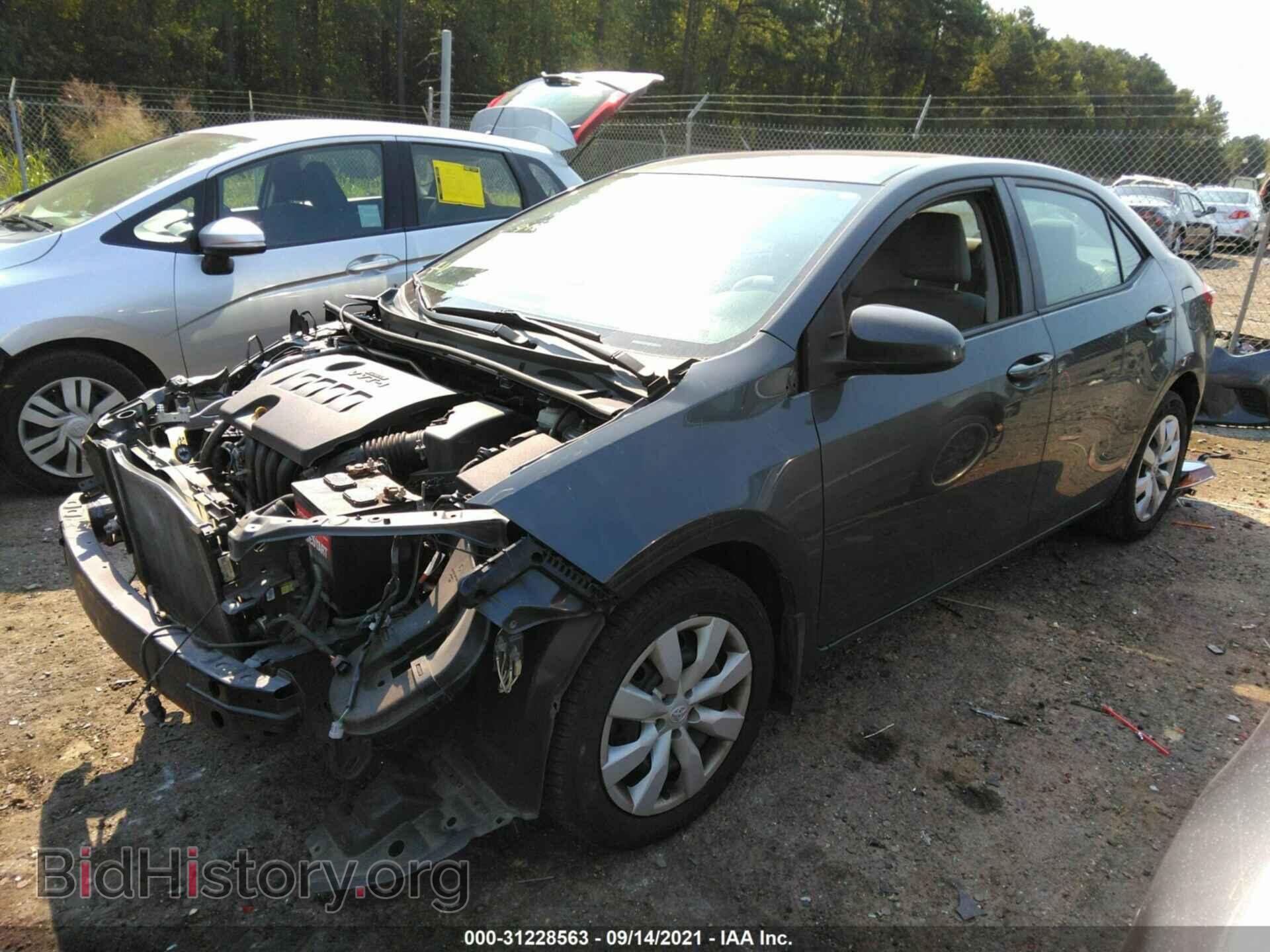 2014 TOYOTA COROLLA - VIN: 2T1BURHE0EC001101 - Photo 2