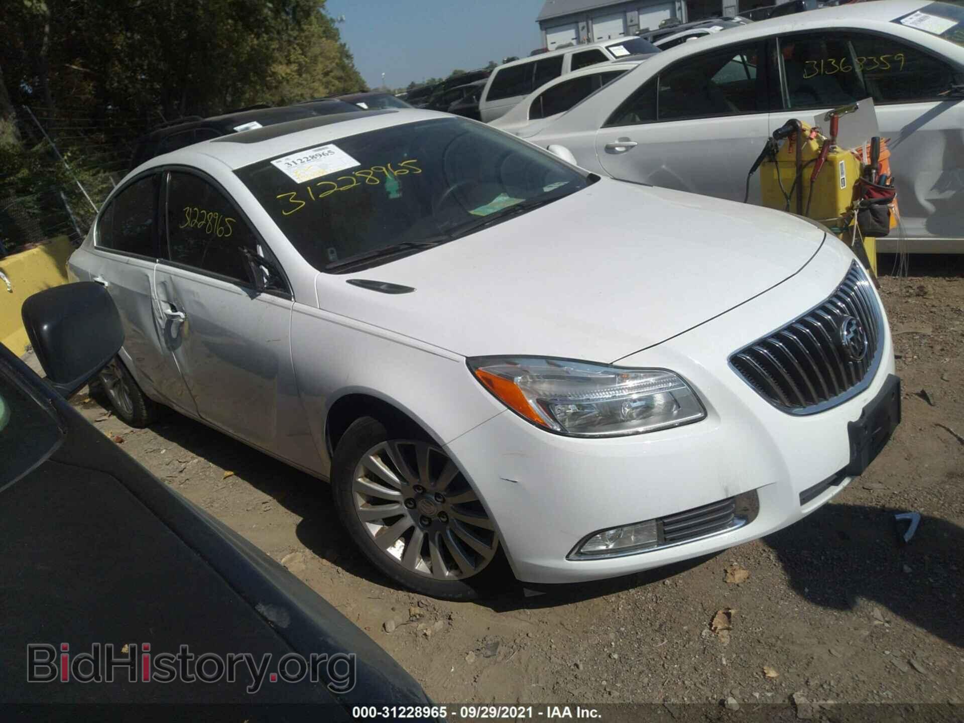 Фотография 2G4GS5EV6C9130347 - BUICK REGAL 2012