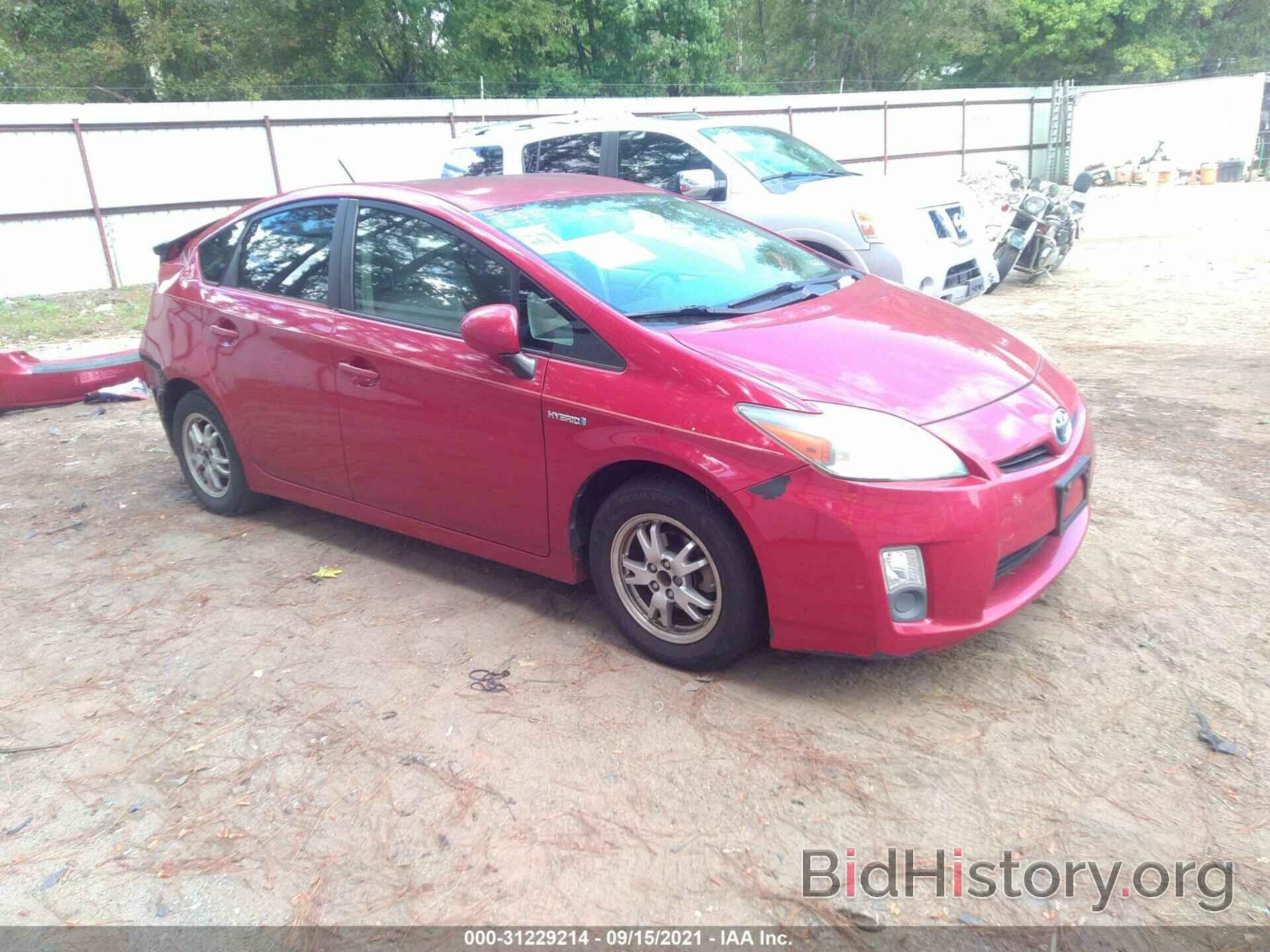 Photo JTDKN3DUXA0027023 - TOYOTA PRIUS 2010