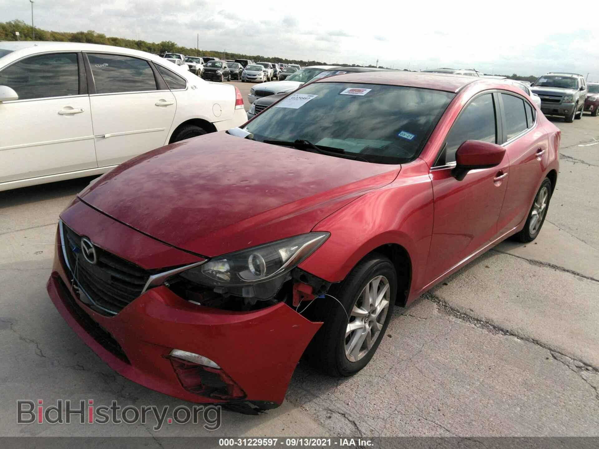 2014 MAZDA MAZDA3 - VIN: JM1BM1V75E1127224 - Фото 2