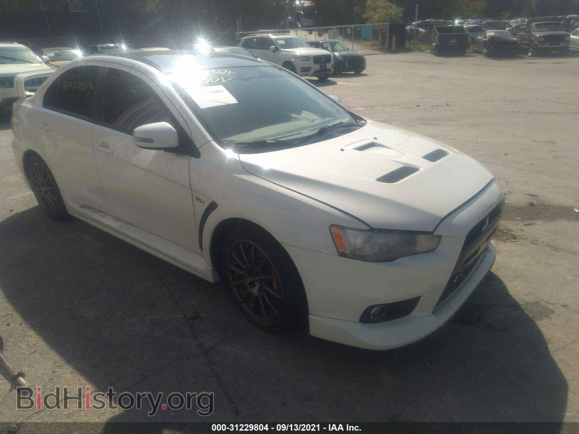 Photo JA32W7FV6FU028758 - MITSUBISHI LANCER EVOLUTION 2015