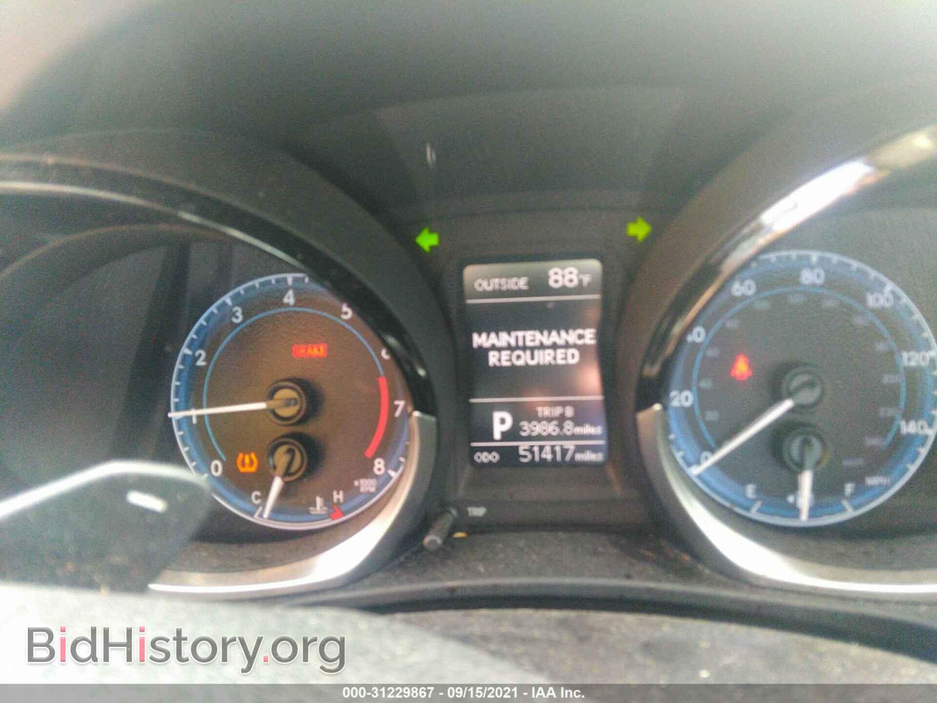 2016 TOYOTA COROLLA - VIN: 2T1BURHEXGC555619 - Фото 7