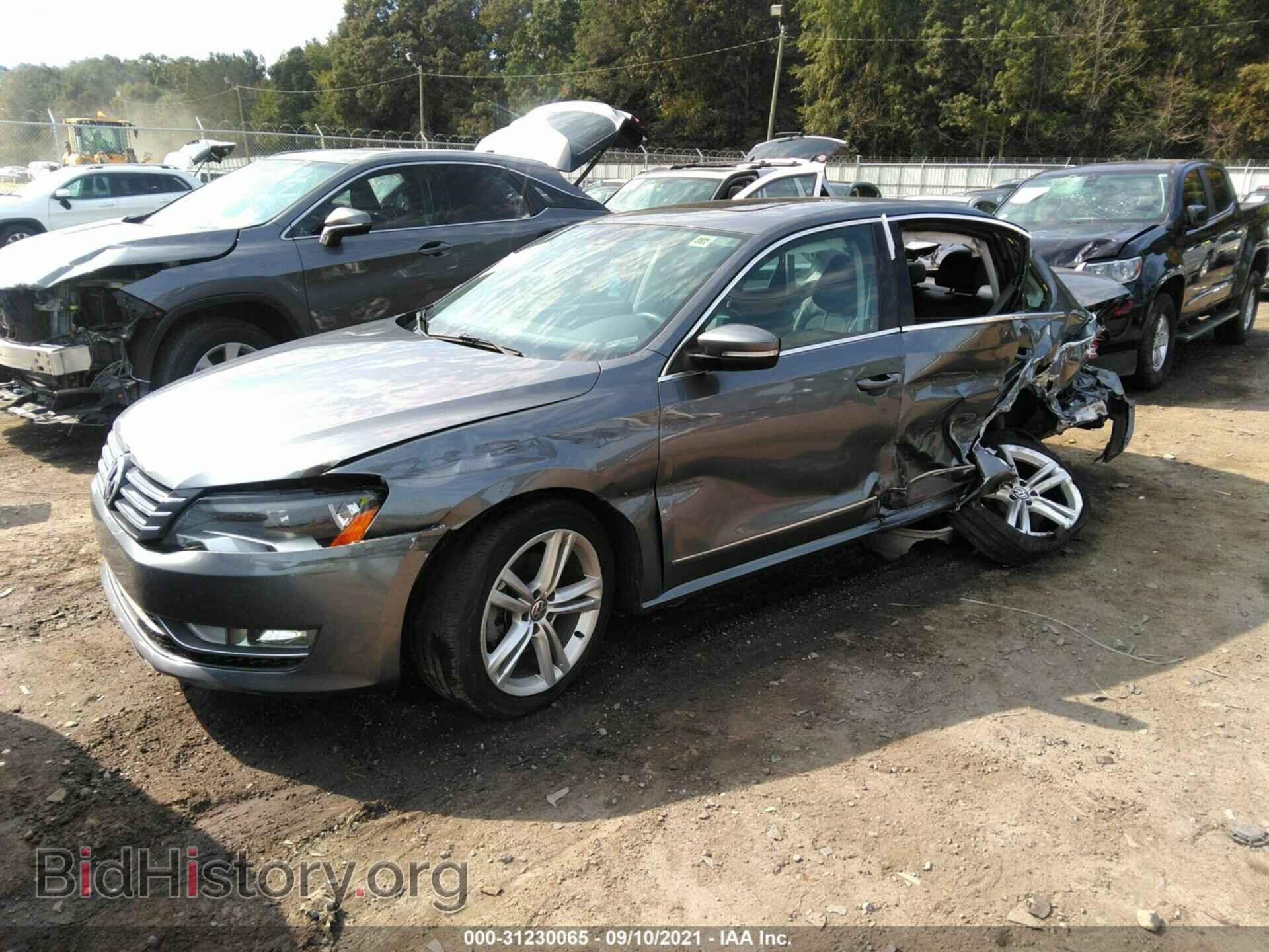 2014 VOLKSWAGEN PASSAT - VIN: 1VWCS7A35EC026539 - Фото 2
